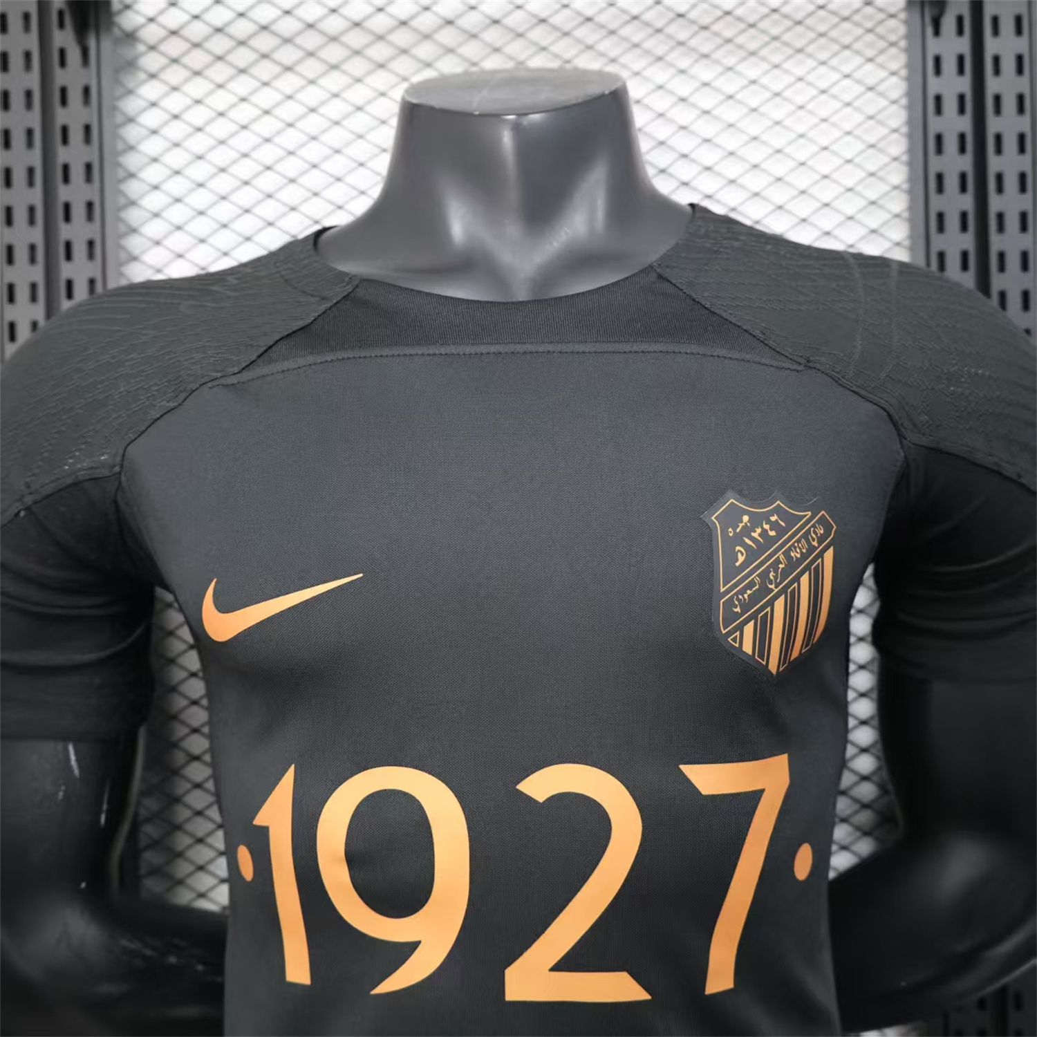 AlphaJersey-Al Ittihad Jeddah United 25-26 Golden 1927 Anniversary Black Jersey - Player Version