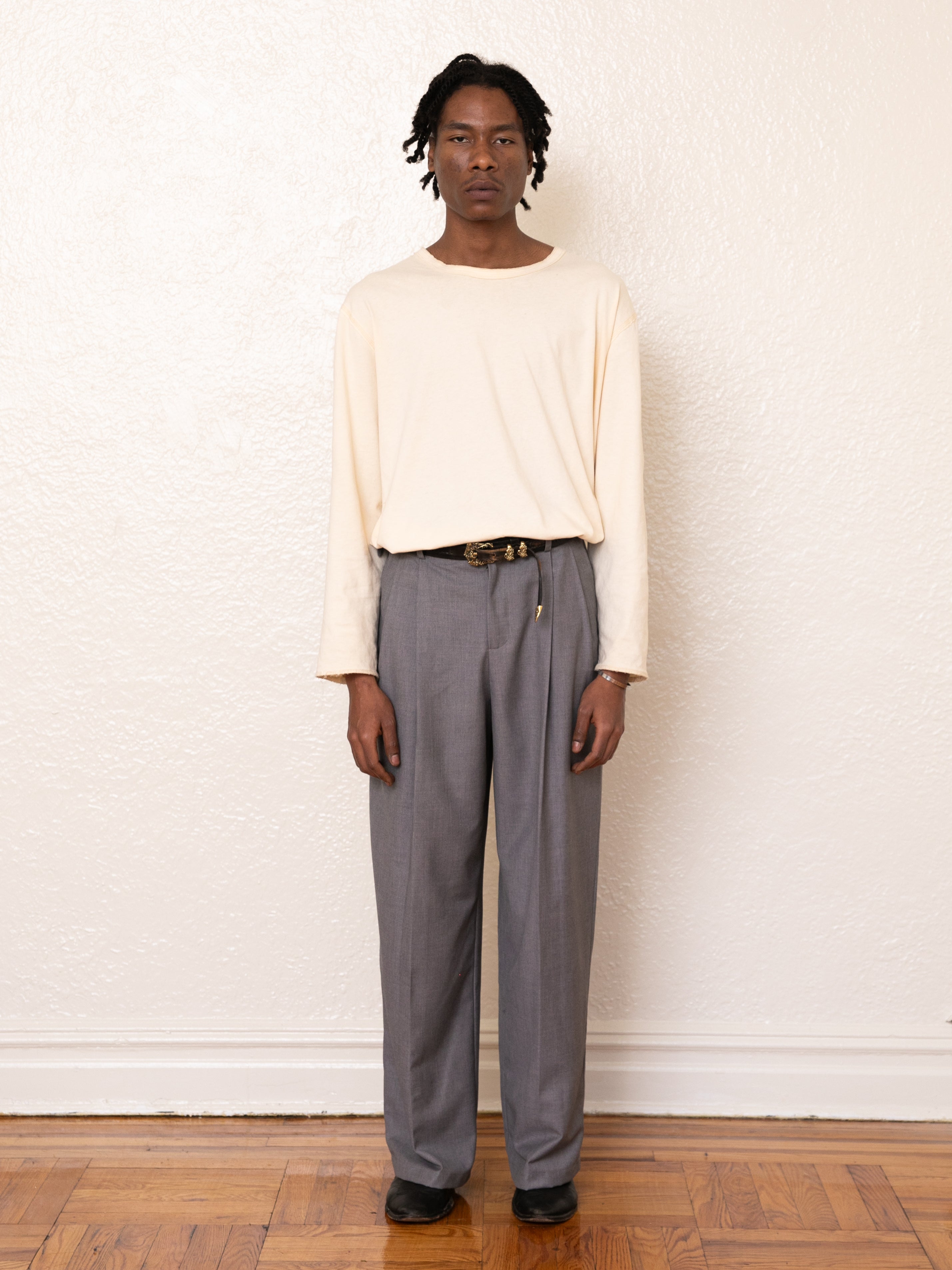 Pleated Trousers | Modern Menswear by yycbvcnbmmnbm