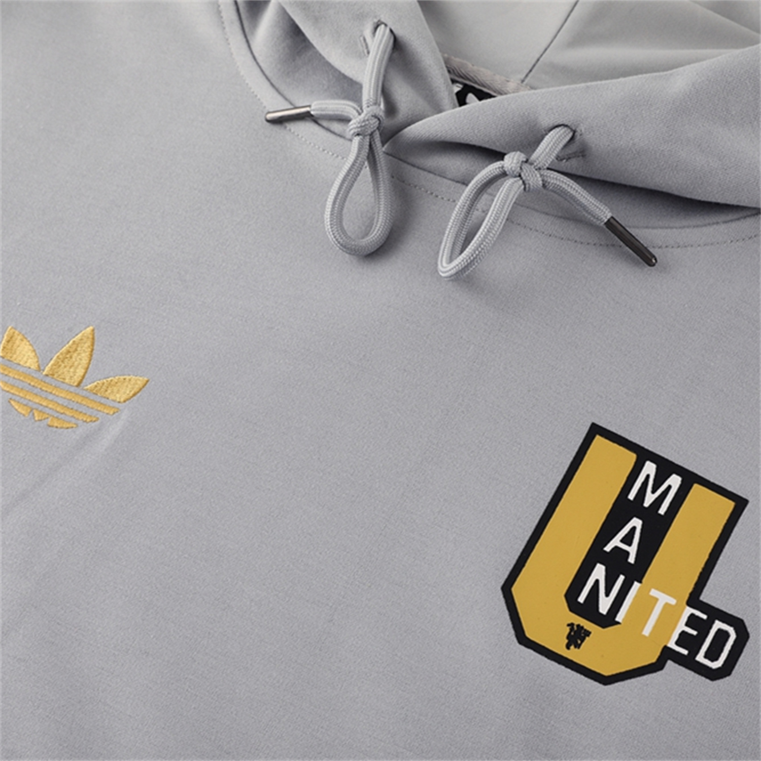 AlphaJersey-Manchester United 25-26 Originals Varsity Hoodie Set - Grey Hoodie and Pants