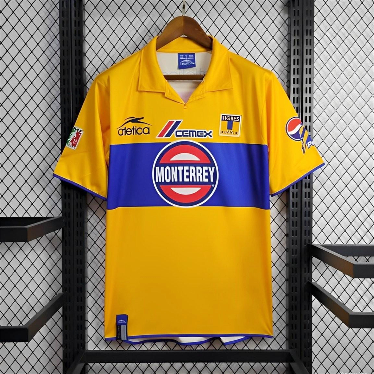 AlphaJersey-Retro Tigres UANL 2006 Copa Libertadores Home Jersey