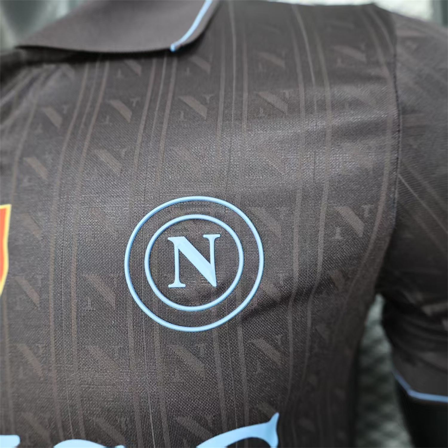 AlphaJersey-Napoli 25-26 Third Black Jersey - Player Version