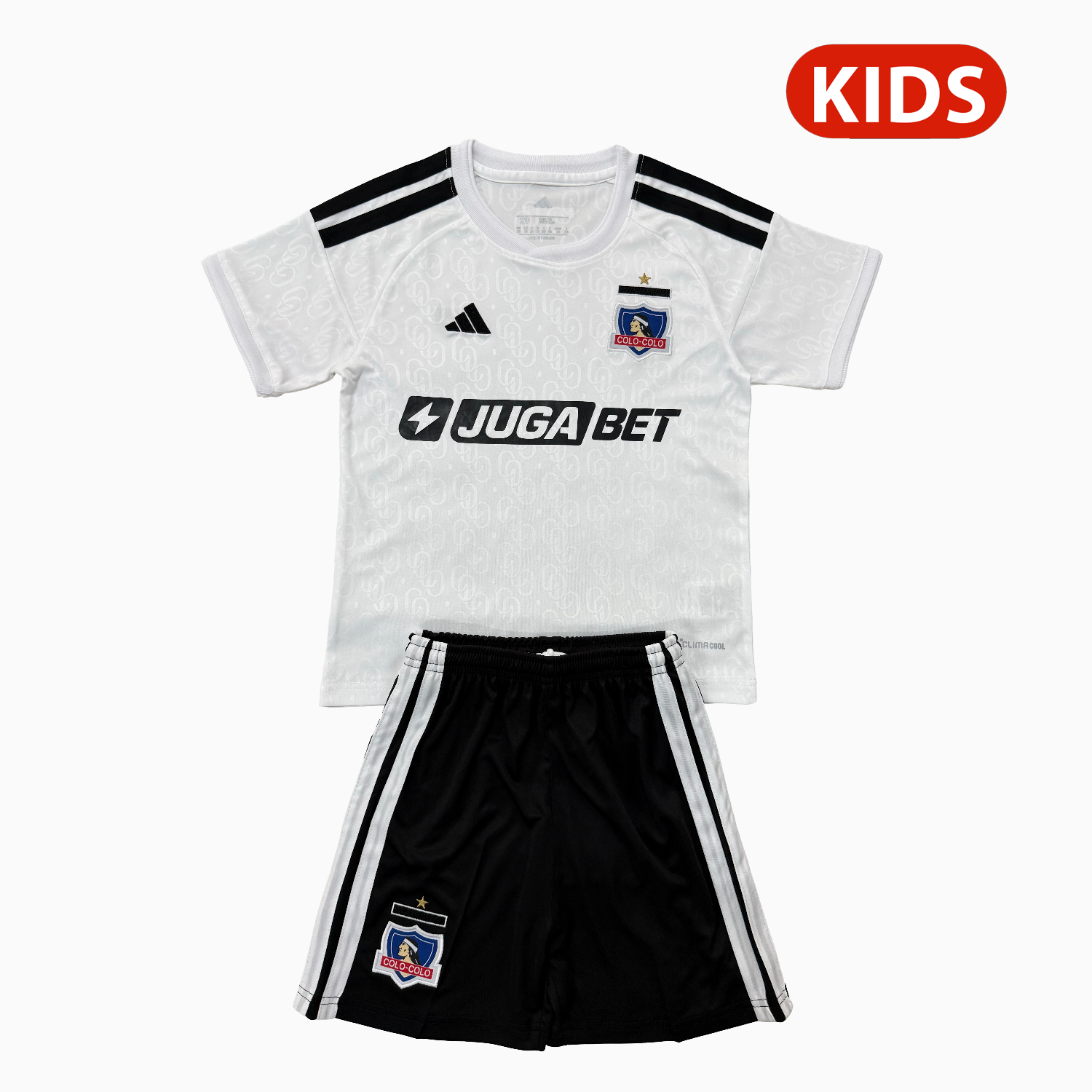 AlphaJersey-Colo Colo 26-27 Home Kids Kit