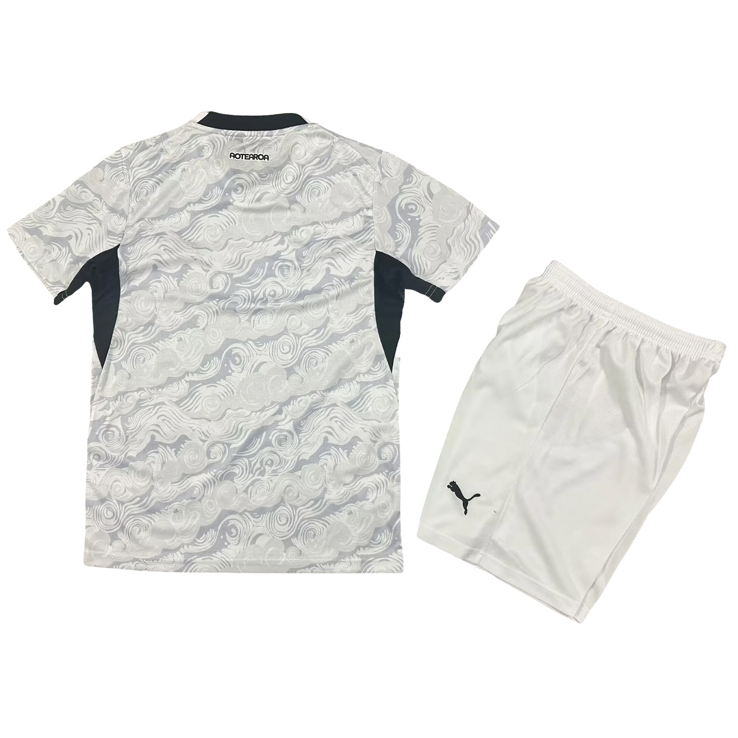 AlphaJersey-New Zealand 2026 Away Kids Kit