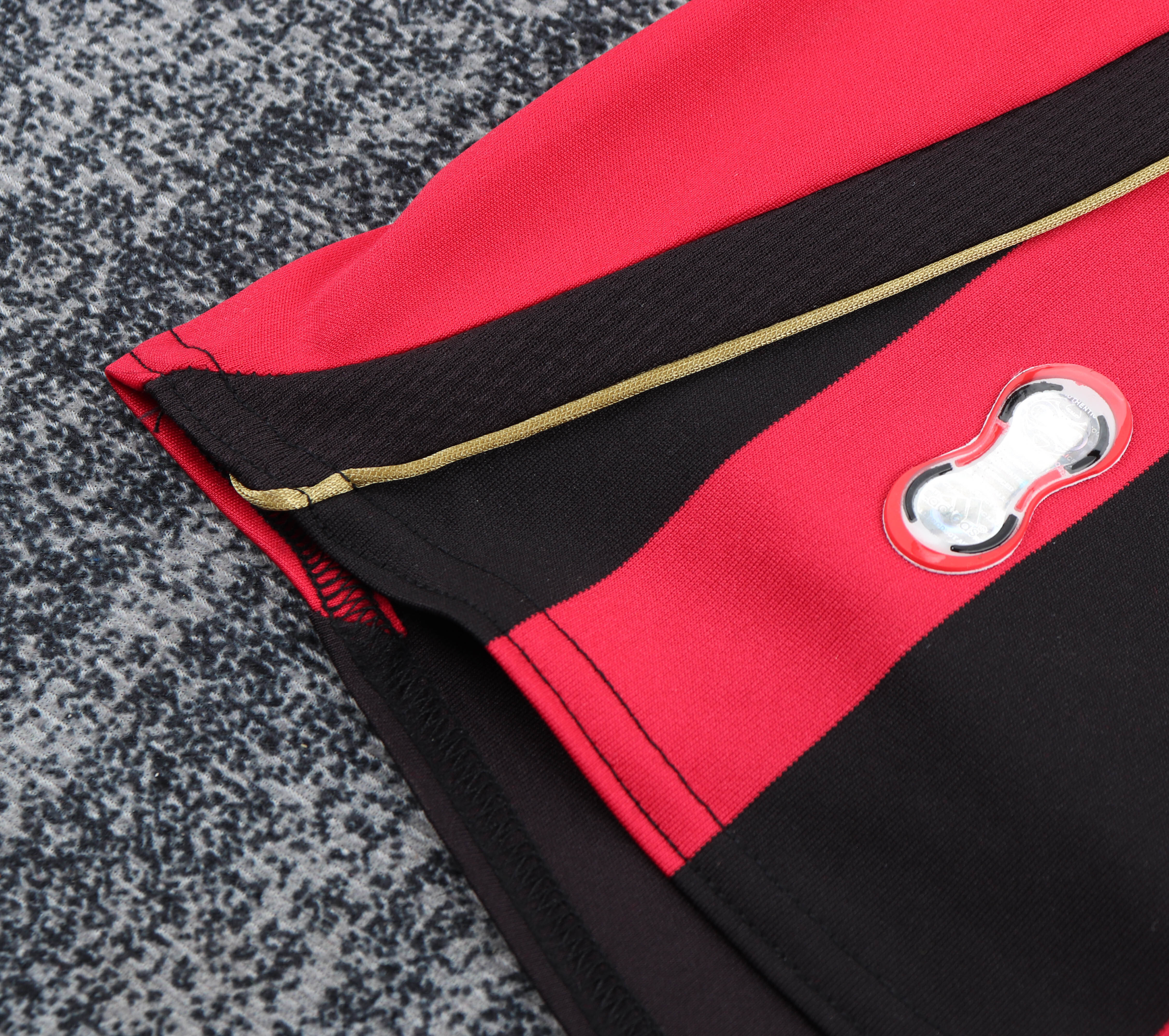 AlphaJersey-Retro AC Milan 2006-07 Home Long Sleeves Kids Kit