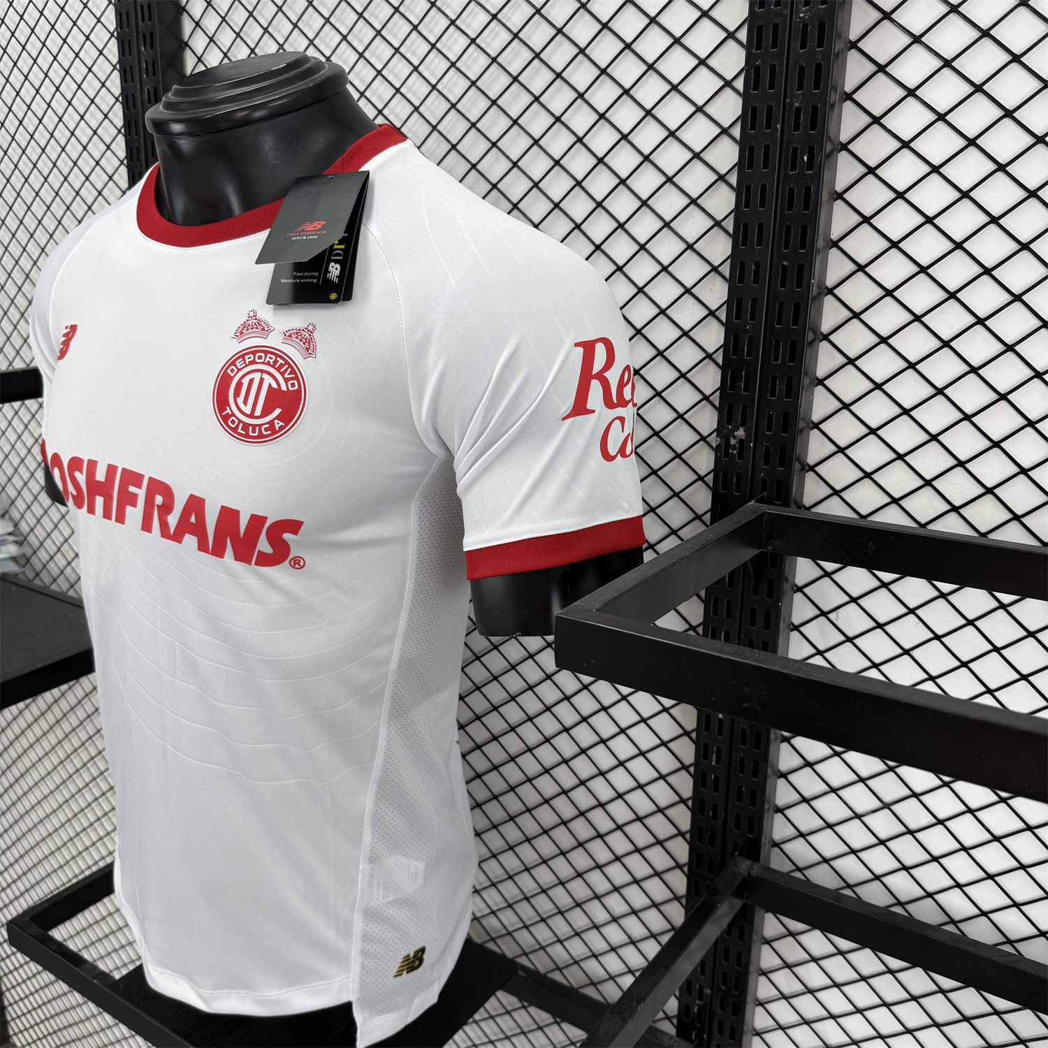 AlphaJersey-【The Double Winners】Toluca 25-26 White Special Jersey - Player Version