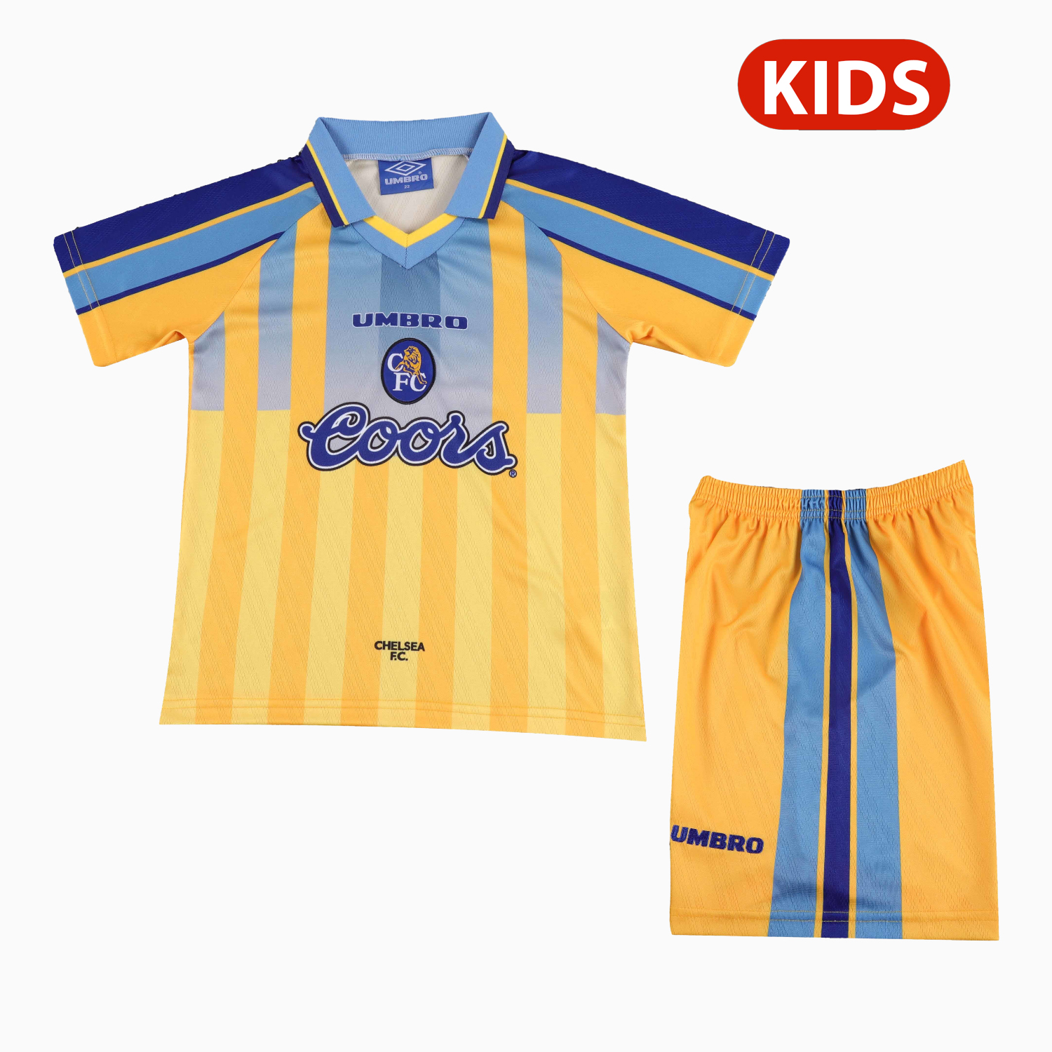 AlphaJersey-Retro C.H.E.L.S.E.A 1995-97 Away Kids Kit