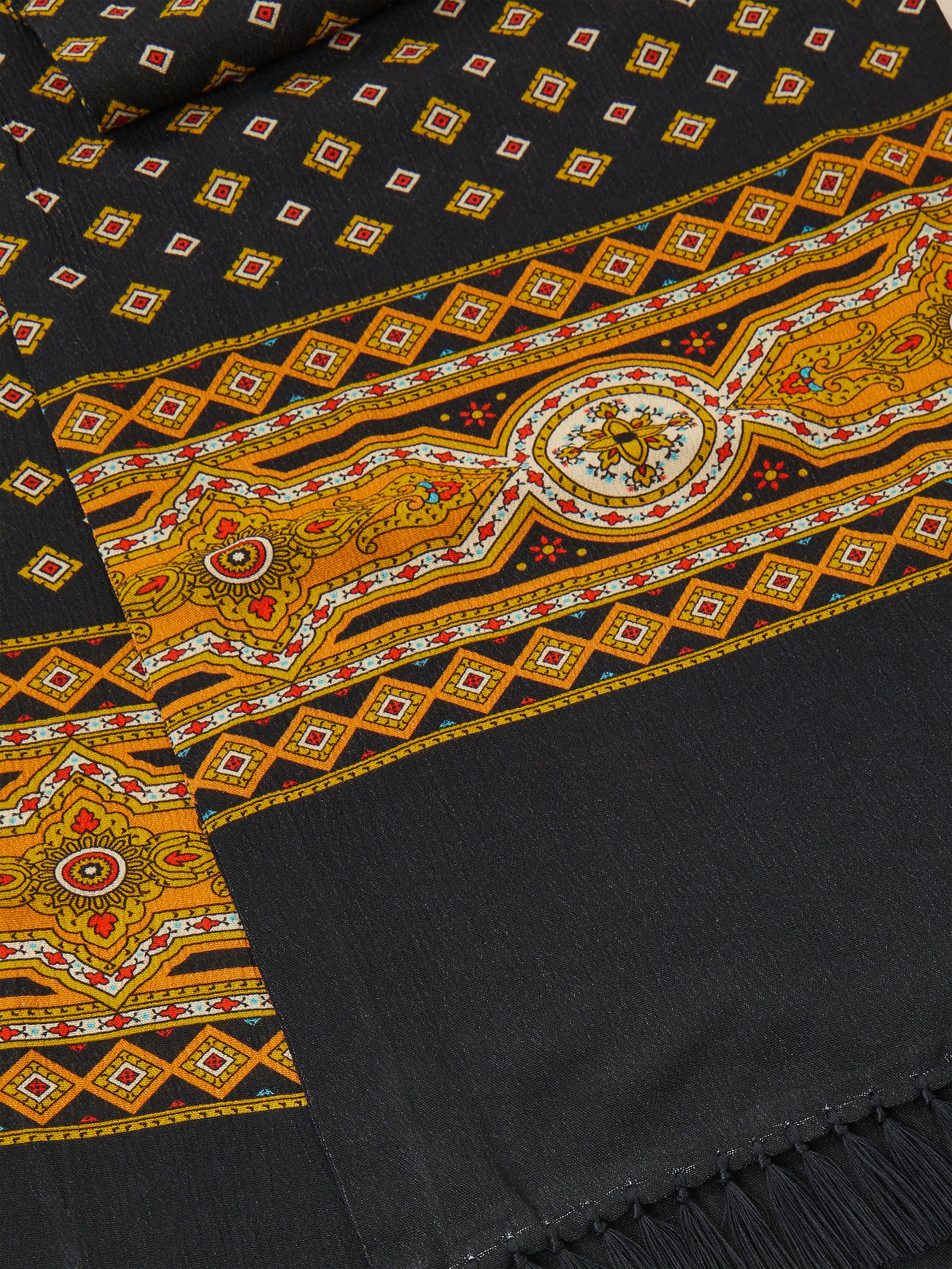 Pastures Print Scarf | Modern Menswear by yycbvcnbmmnbm