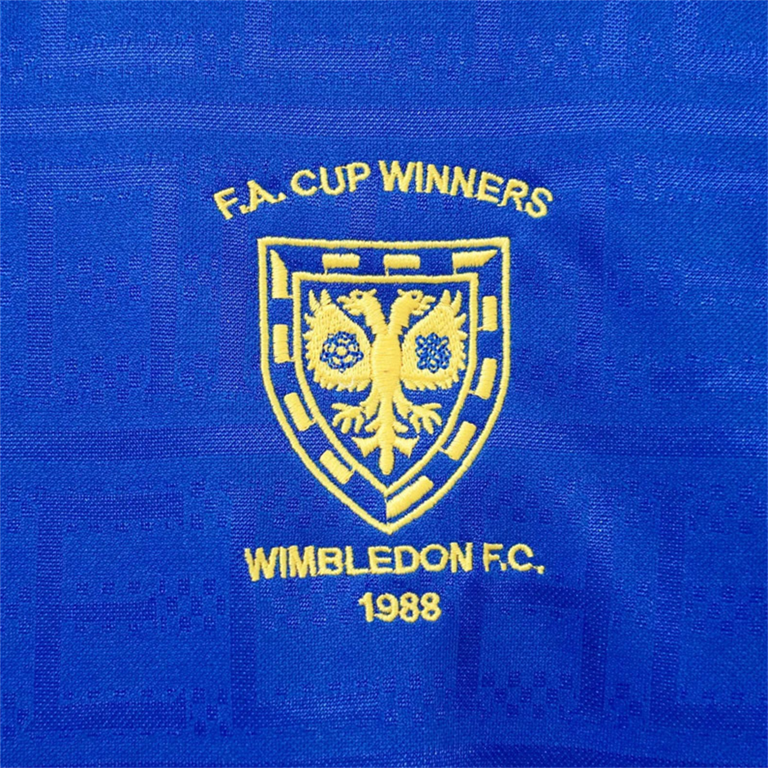 AlphaJersey-Retro Wimbledon 1988-89 Home Blue Jersey