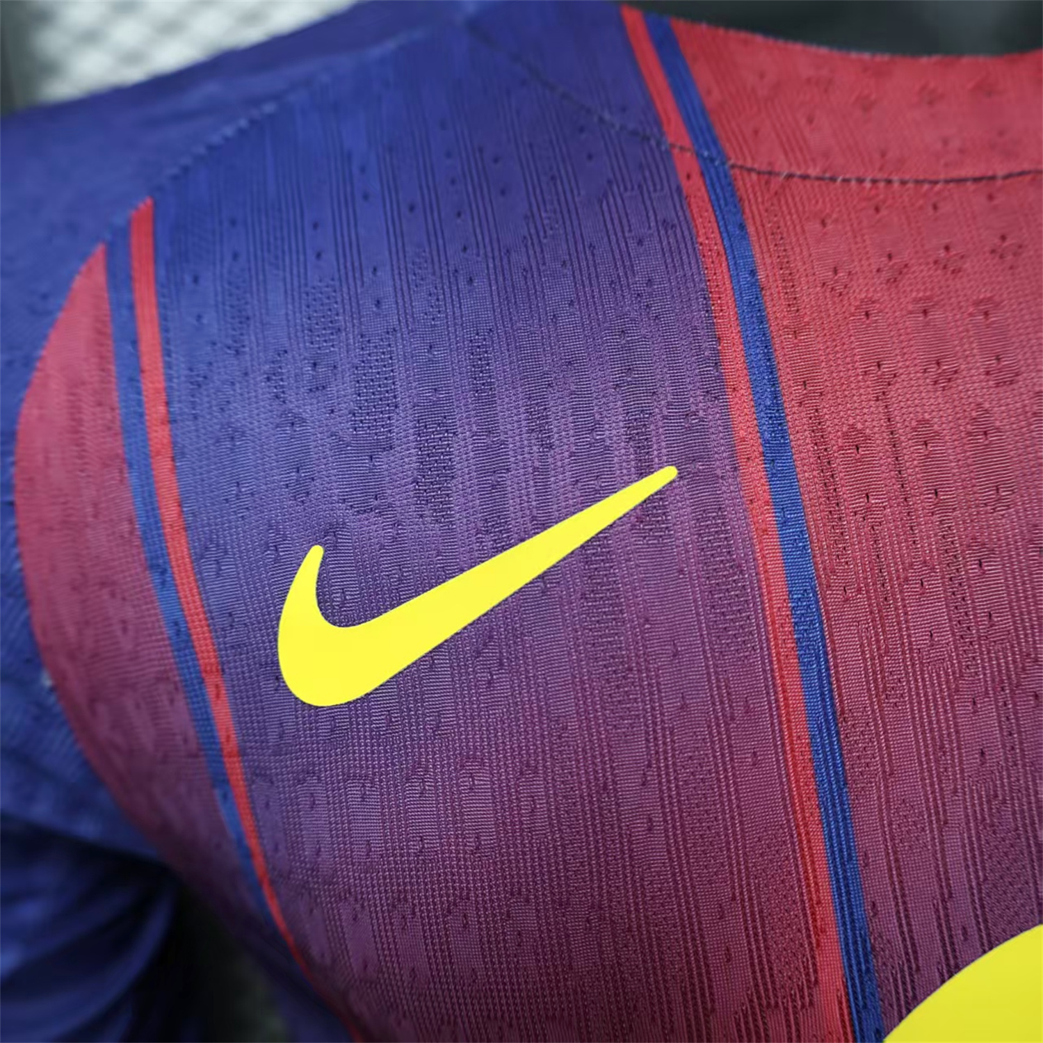 AlphaJersey-Barcelona 25-26 Home Long Sleeves Jersey (Leaked Version 2) - Player Version