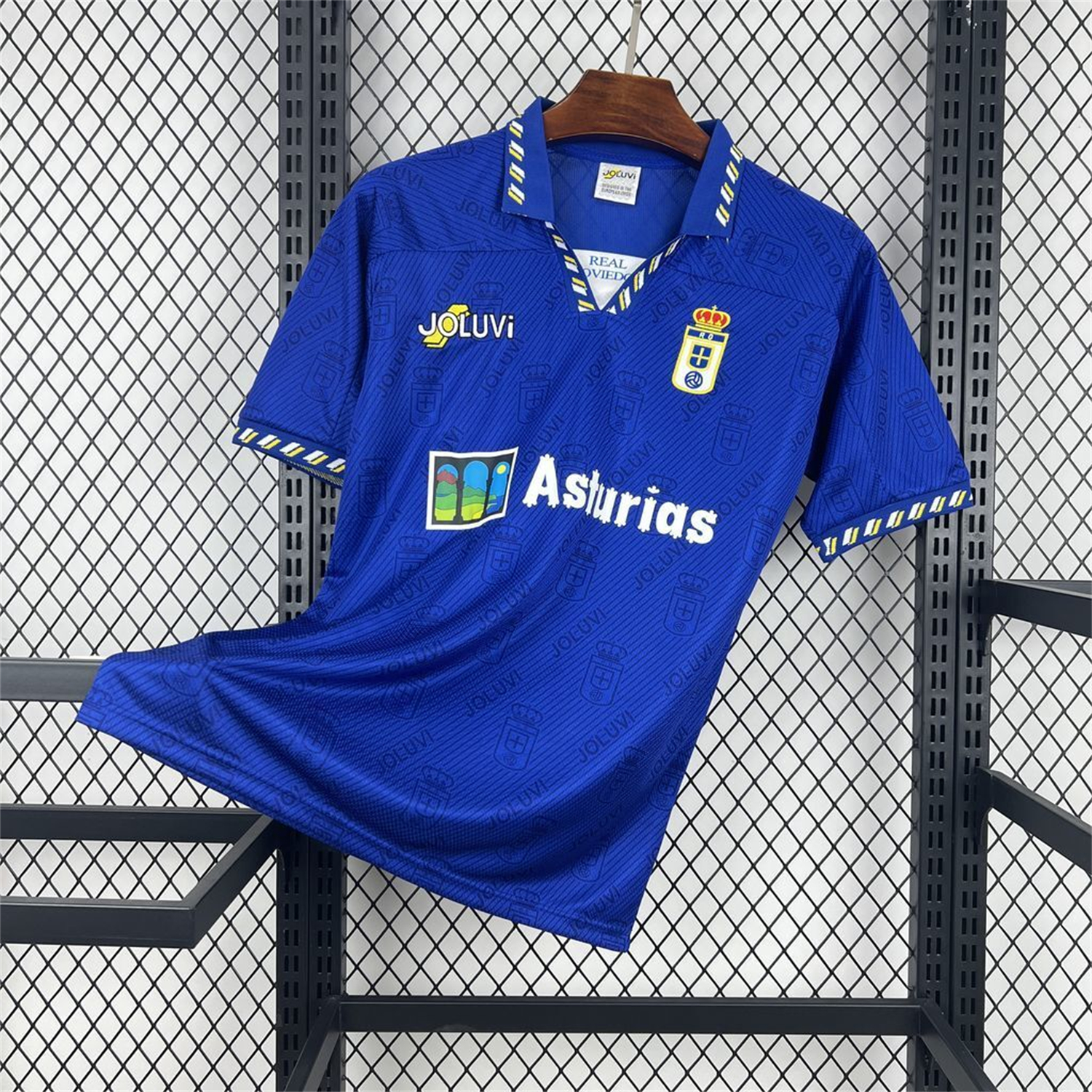 AlphaJersey-Retro Real Oviedo 1995-96 Home Jersey