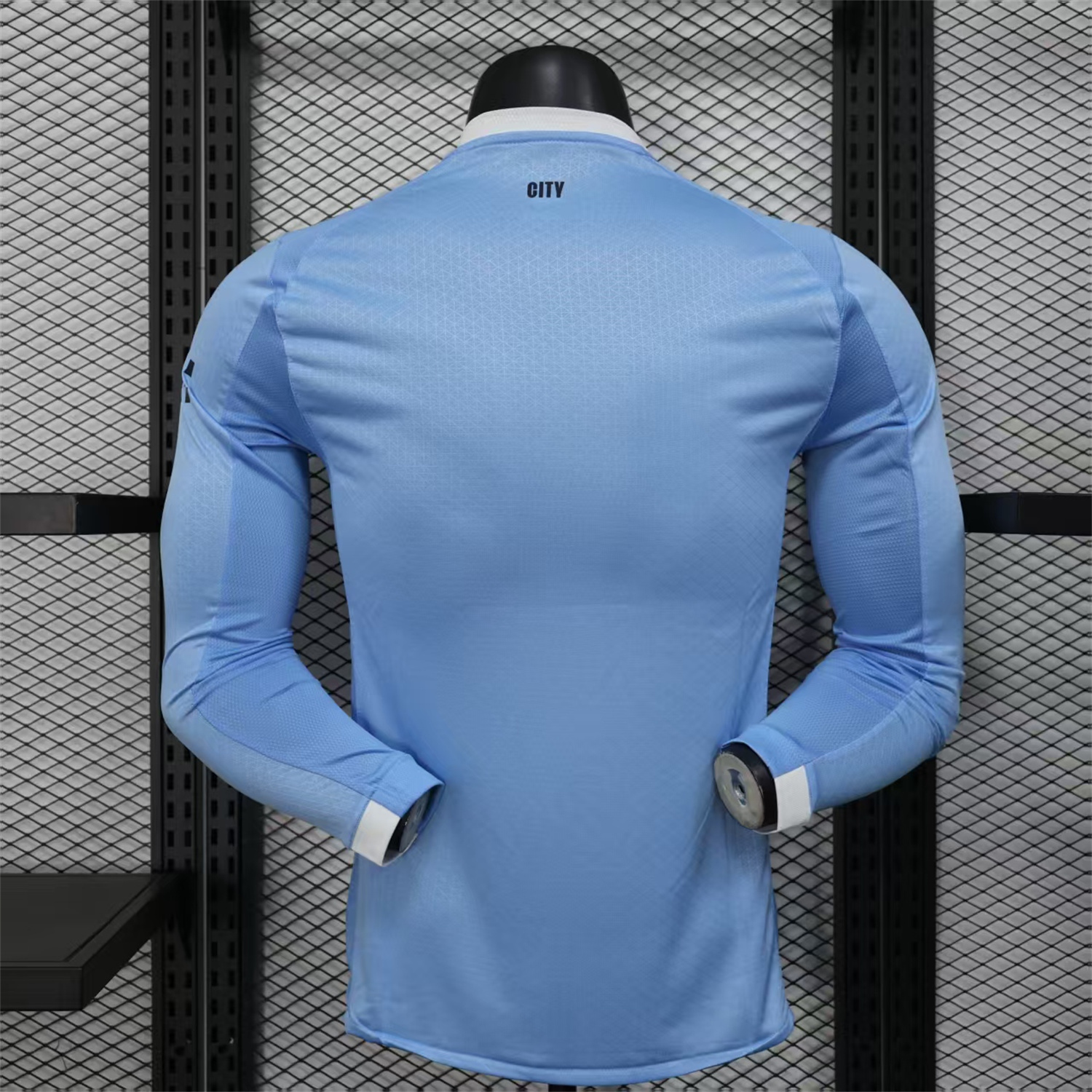 AlphaJersey-Manchester City 25-26 Home Long Sleeves Jersey - Player Version