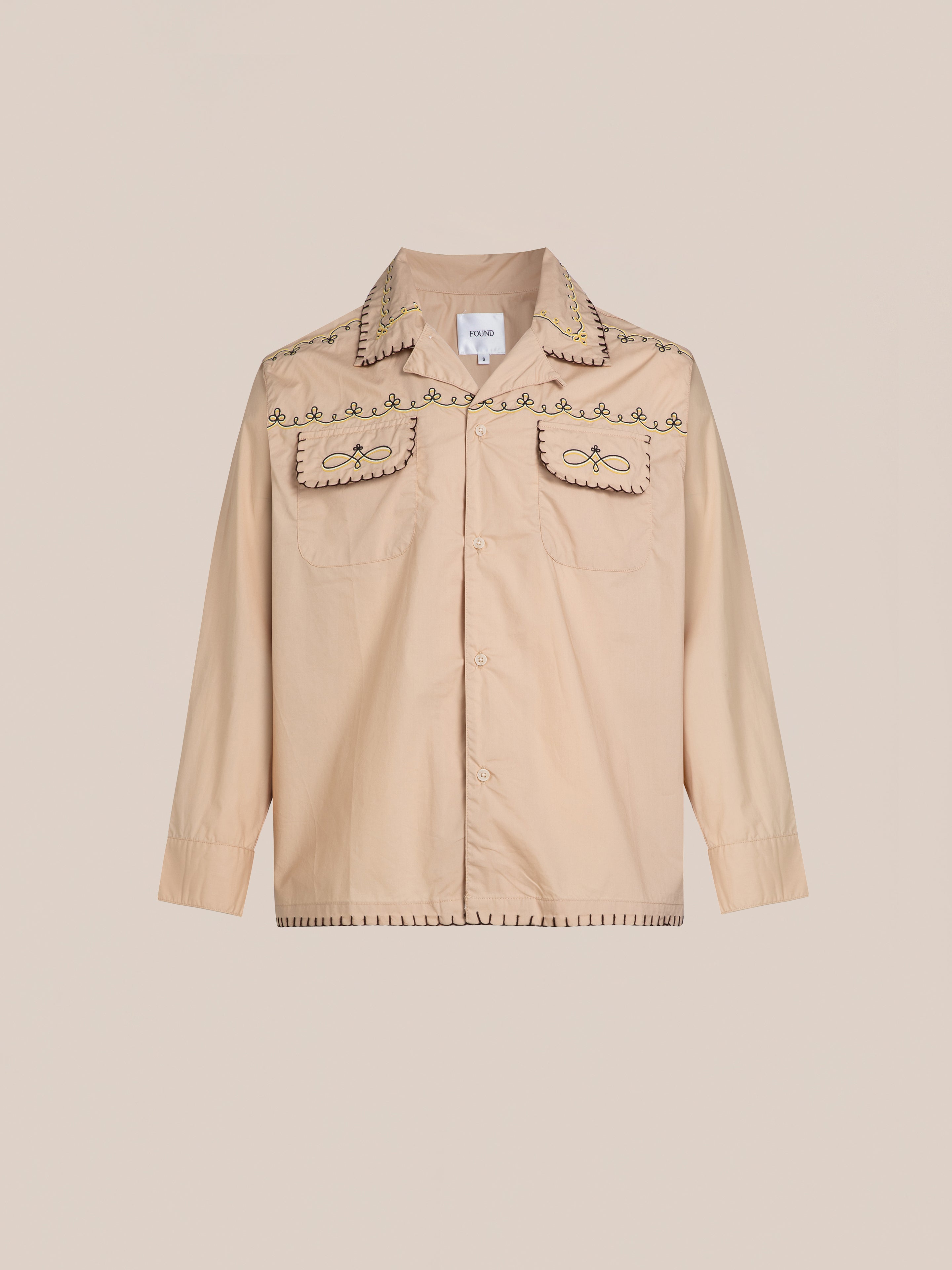 Embroidered Western Button Up | Modern Menswear by yycbvcnbmmnbm