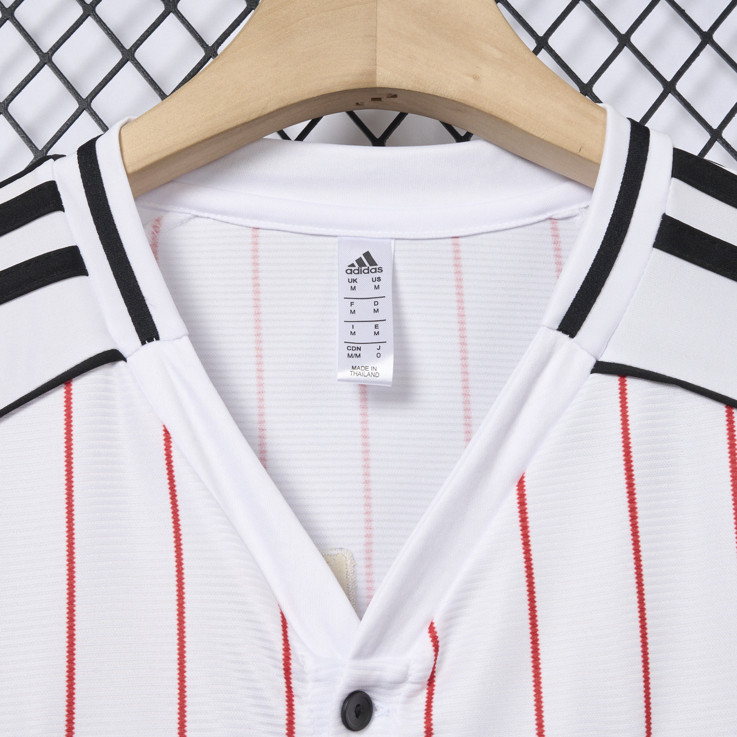 AlphaJersey-River Plate 25-26 White Baseball Jersey