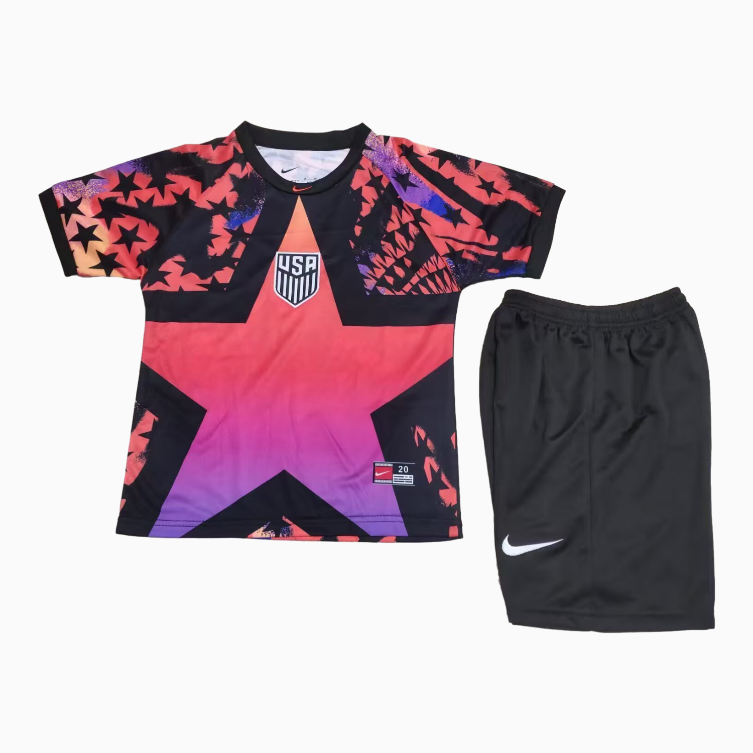 AlphaJersey-United States USA 2026 Hollywood Goalkeeper Special Kids Kit