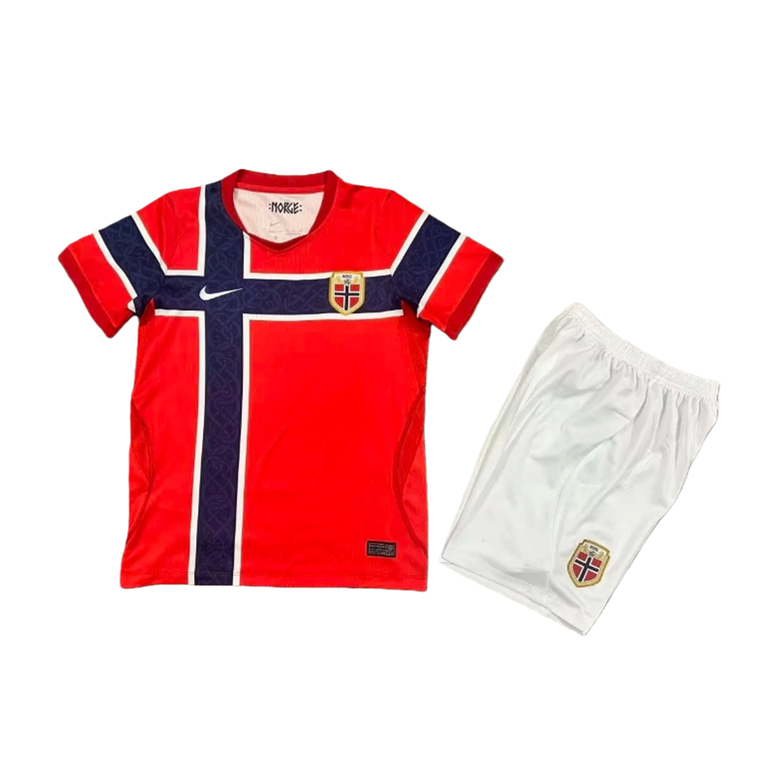 AlphaJersey-Norway 2026 Home Kids Kit
