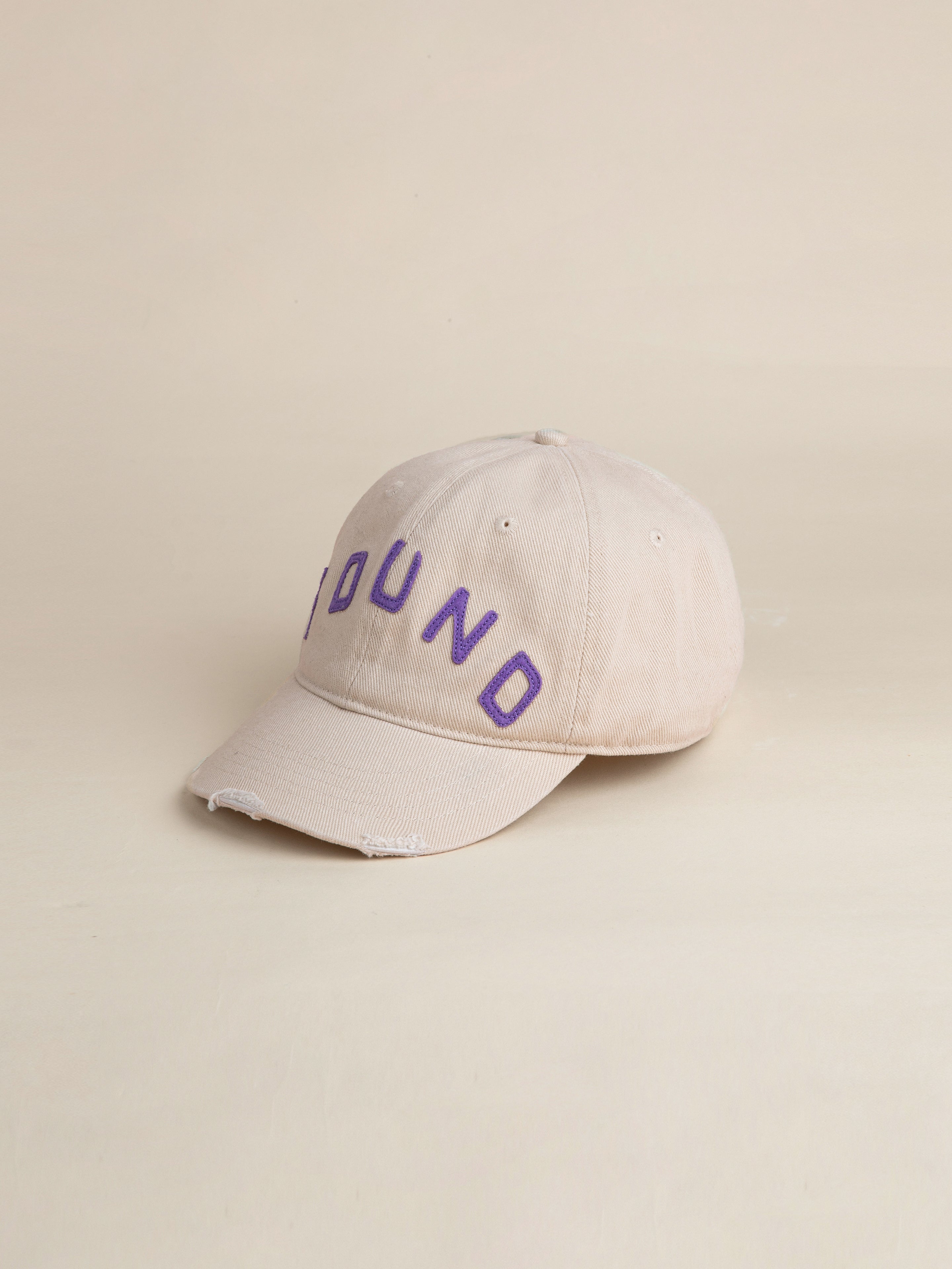 Ivory Felt Patch Cap | Modern Menswear by yycbvcnbmmnbm