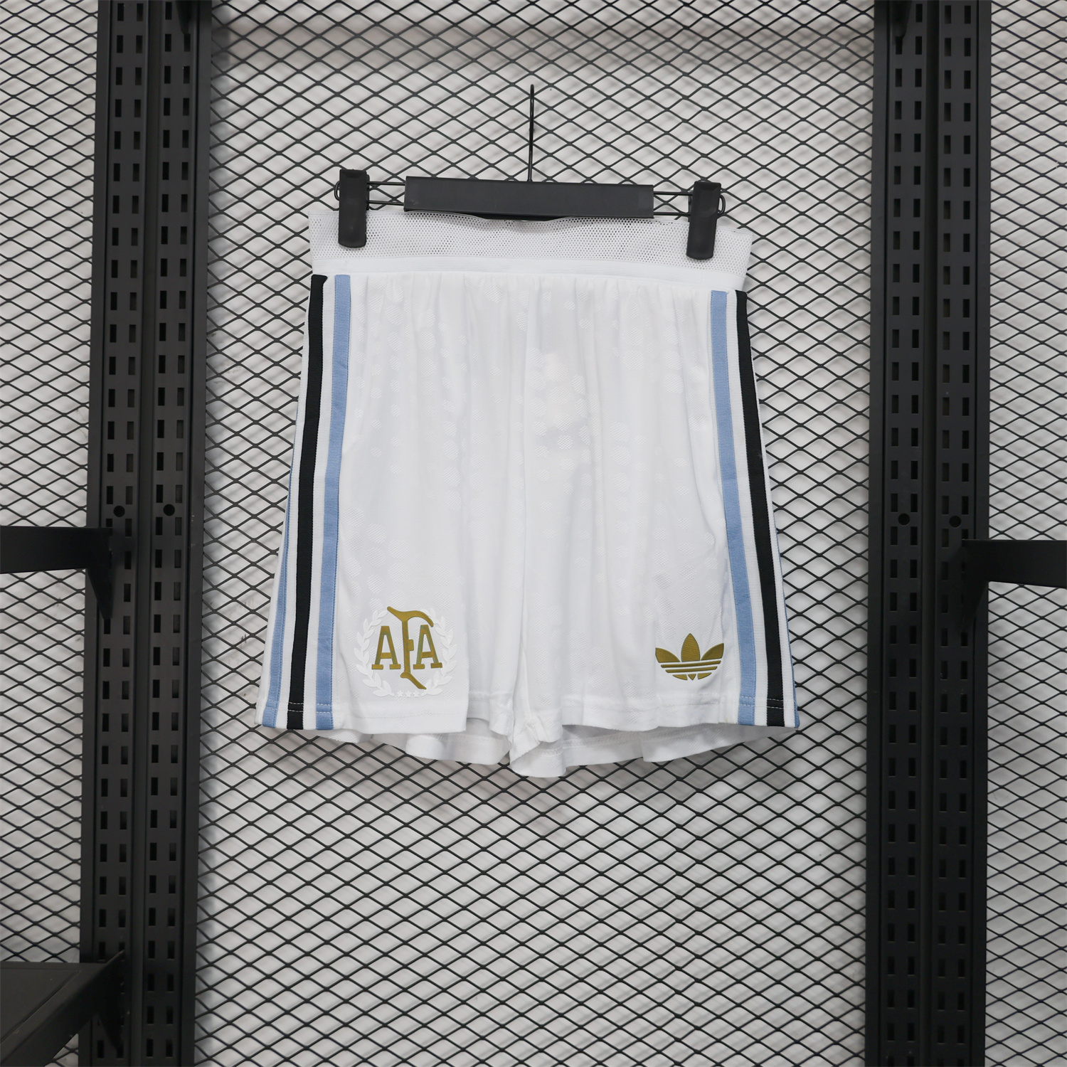 AlphaJersey-Argentina 25-26 White Shorts - Player Version