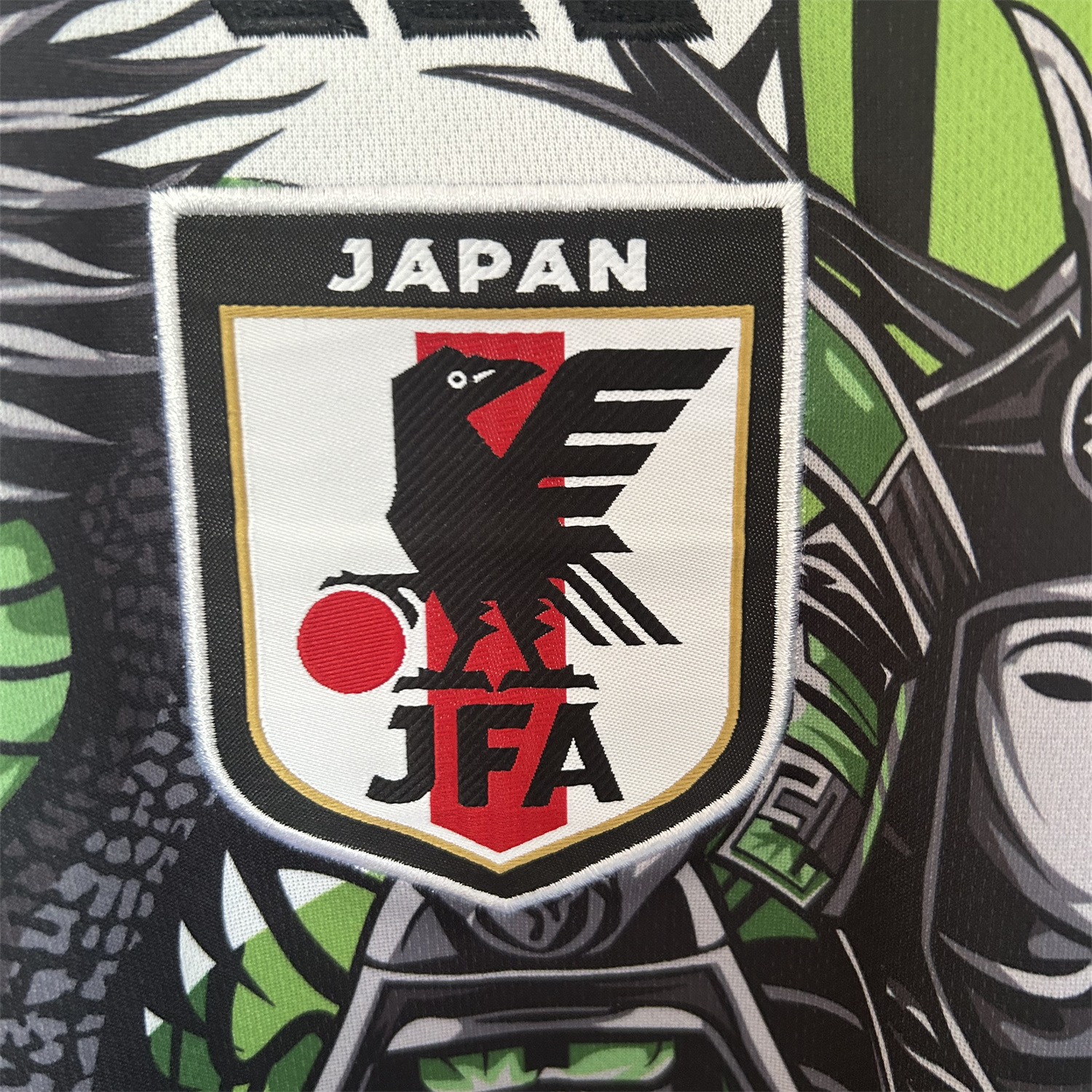 AlphaJersey-Japan 25-26 Sword Warrior And Dragon Green Special Jersey - Fans Version