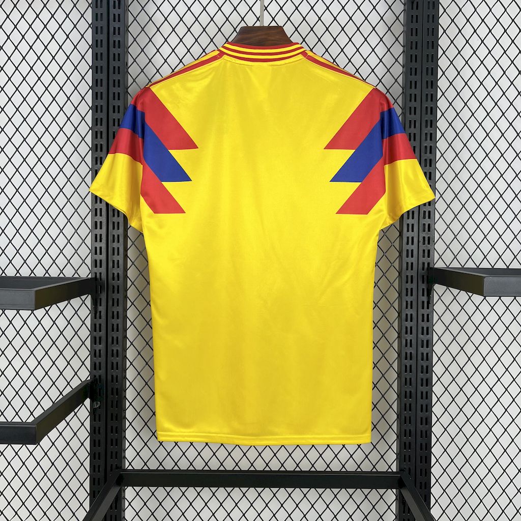 AlphaJersey-Retro Colombia 1990 Home Stadium Jersey