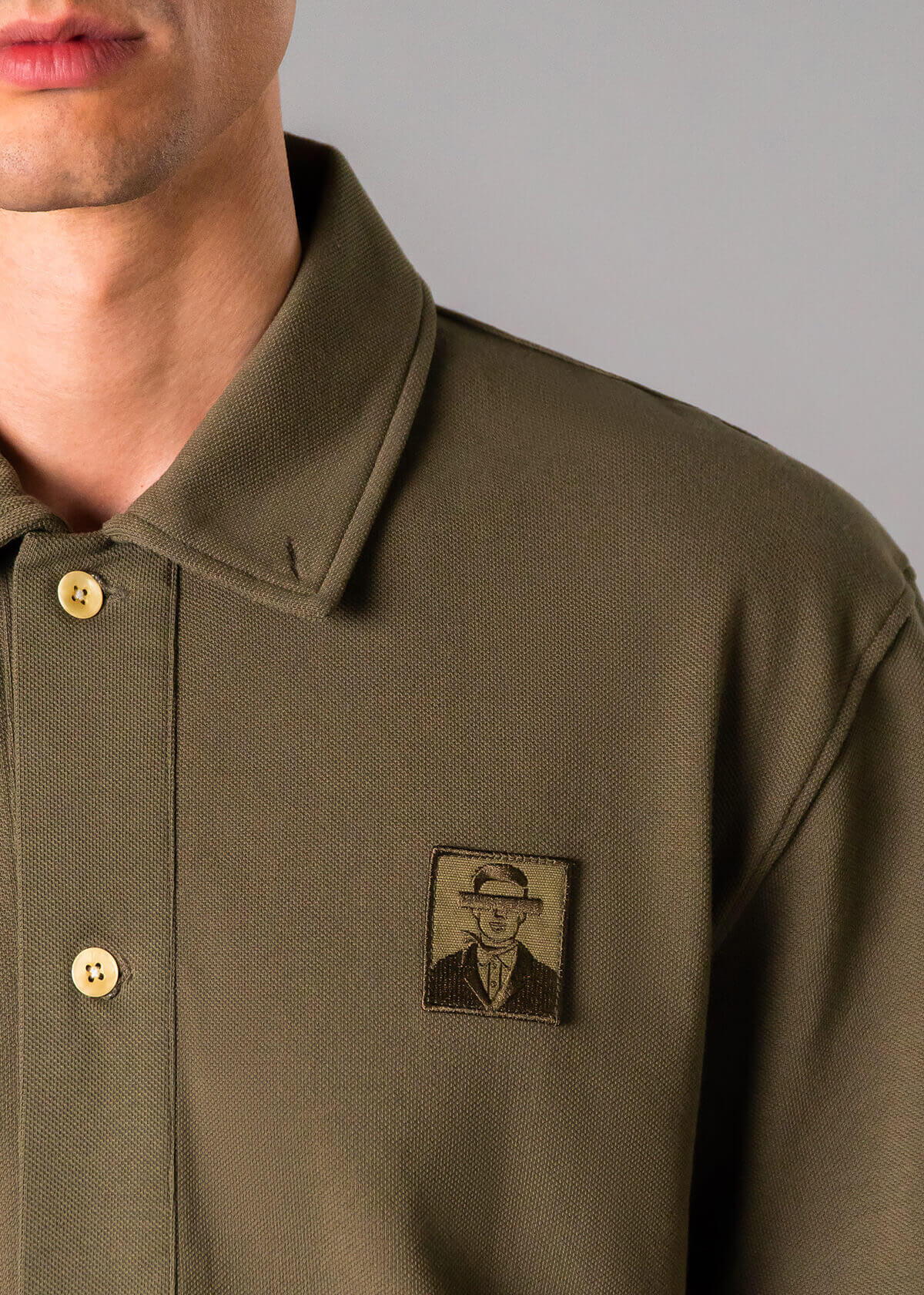 Pique Polo Olive | Modern Menswear by yycbvcnbmmnbm