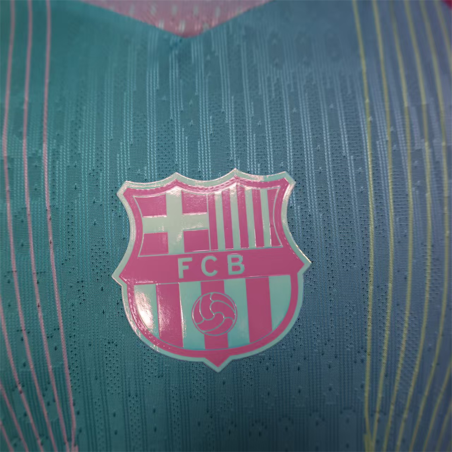 AlphaJersey-Barcelona 25-26 Pink & Blue & Purple Special Jersey - Player Version