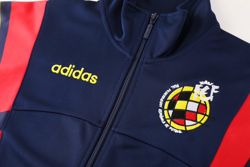 AlphaJersey-Spain 2024 Jacket Training Tracksuit - Deep Blue