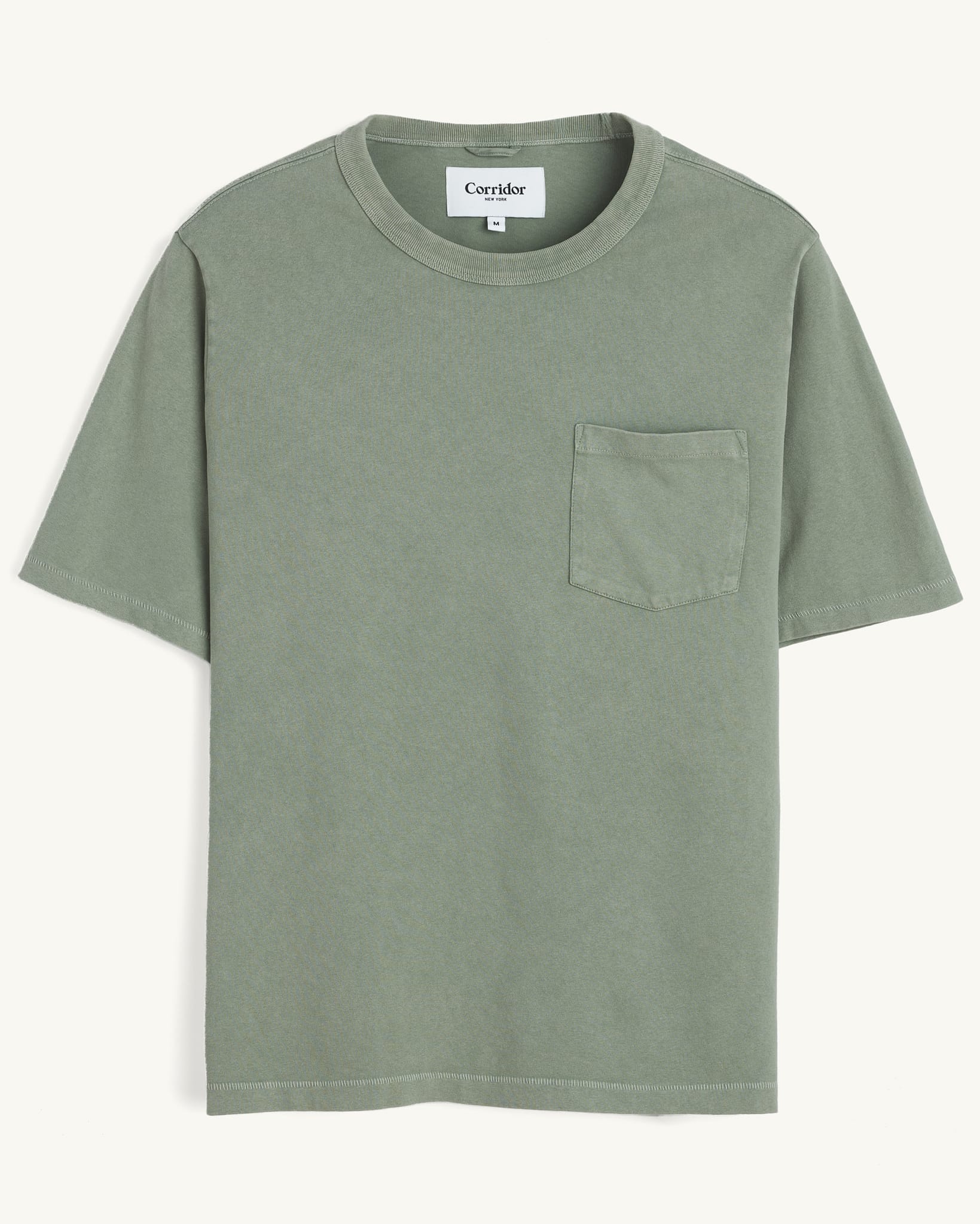 Garment Dye Tee - Seafoam | Modern Menswear by yycbvcnbmmnbm