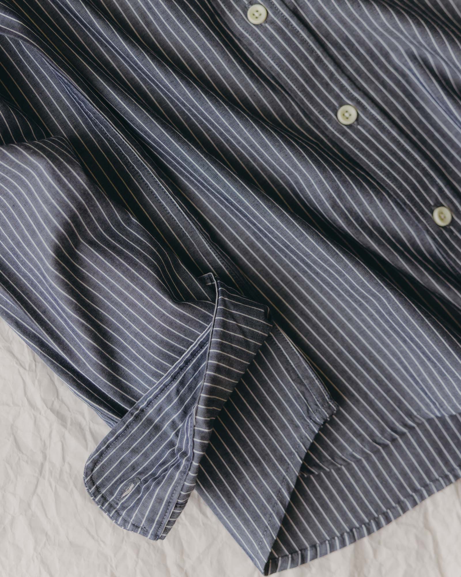 The Jack in Rinsed Indigo Stripe | Modern Menswear by yycbvcnbmmnbm