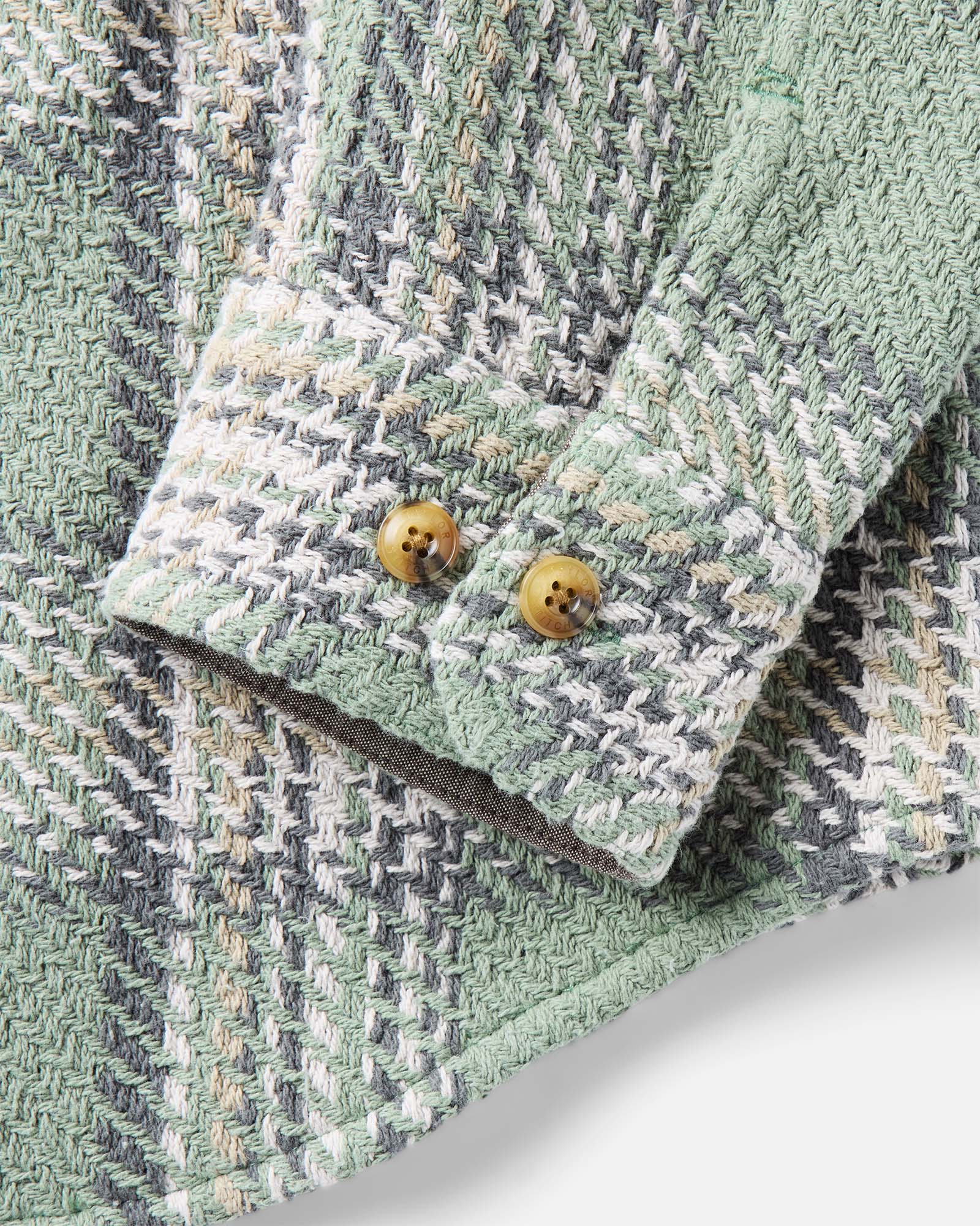 The Cutter Overshirt in Sage Plaid | Modern Menswear by yycbvcnbmmnbm