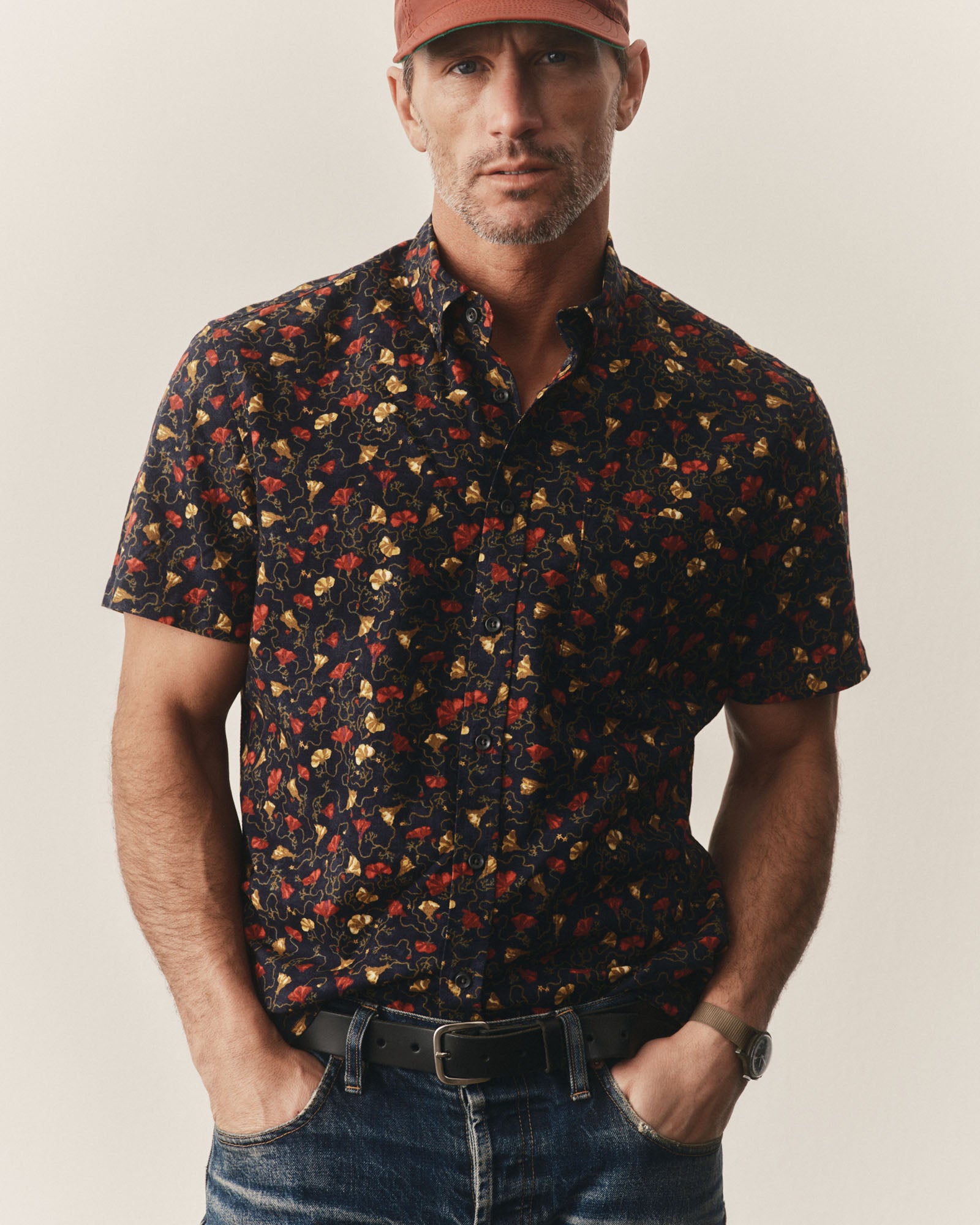 The Short Sleeve Jack in Vintage Bloom | Modern Menswear by yycbvcnbmmnbm