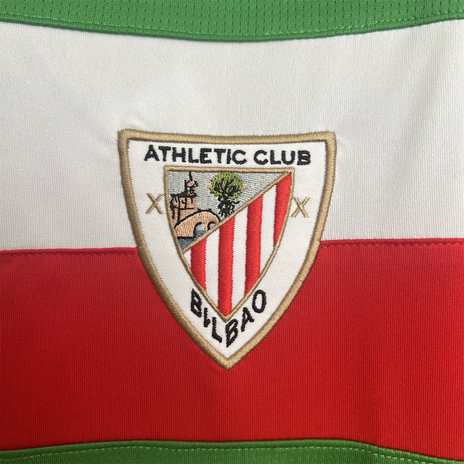 AlphaJersey-Retro Athletic Bilbao 2011-12 Away Green Jersey