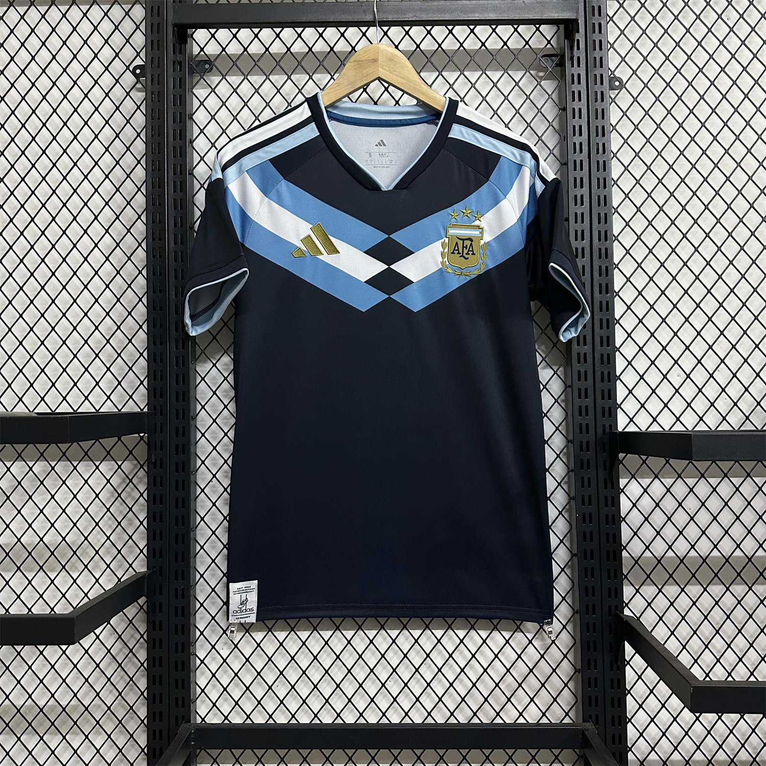 AlphaJersey-Argentina 2026 Blue Shoulder Stripes Special Jersey - Fans Version