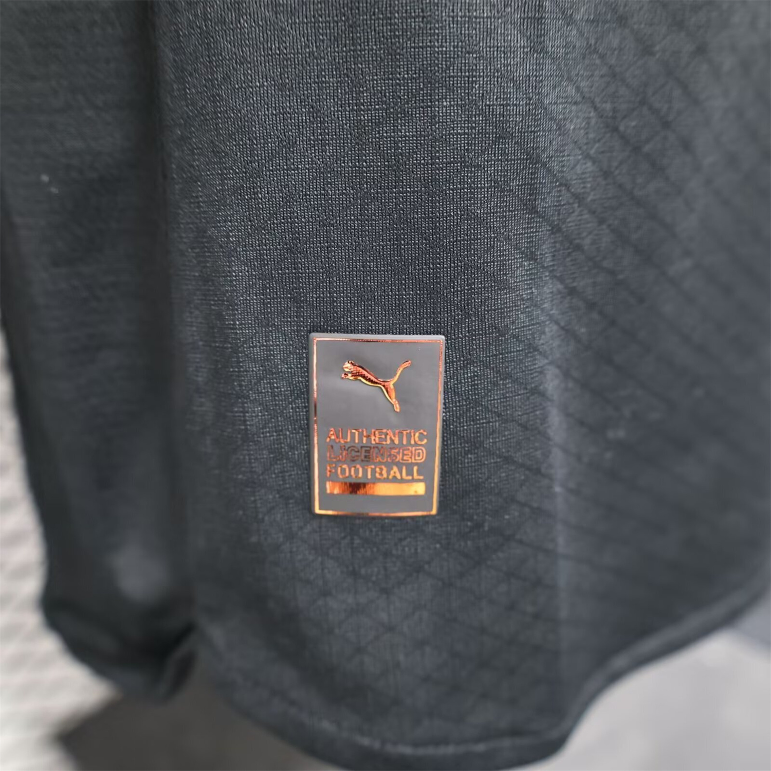 AlphaJersey-Manchester City 25-26 Away Black Long Sleeves Jersey - Player Version