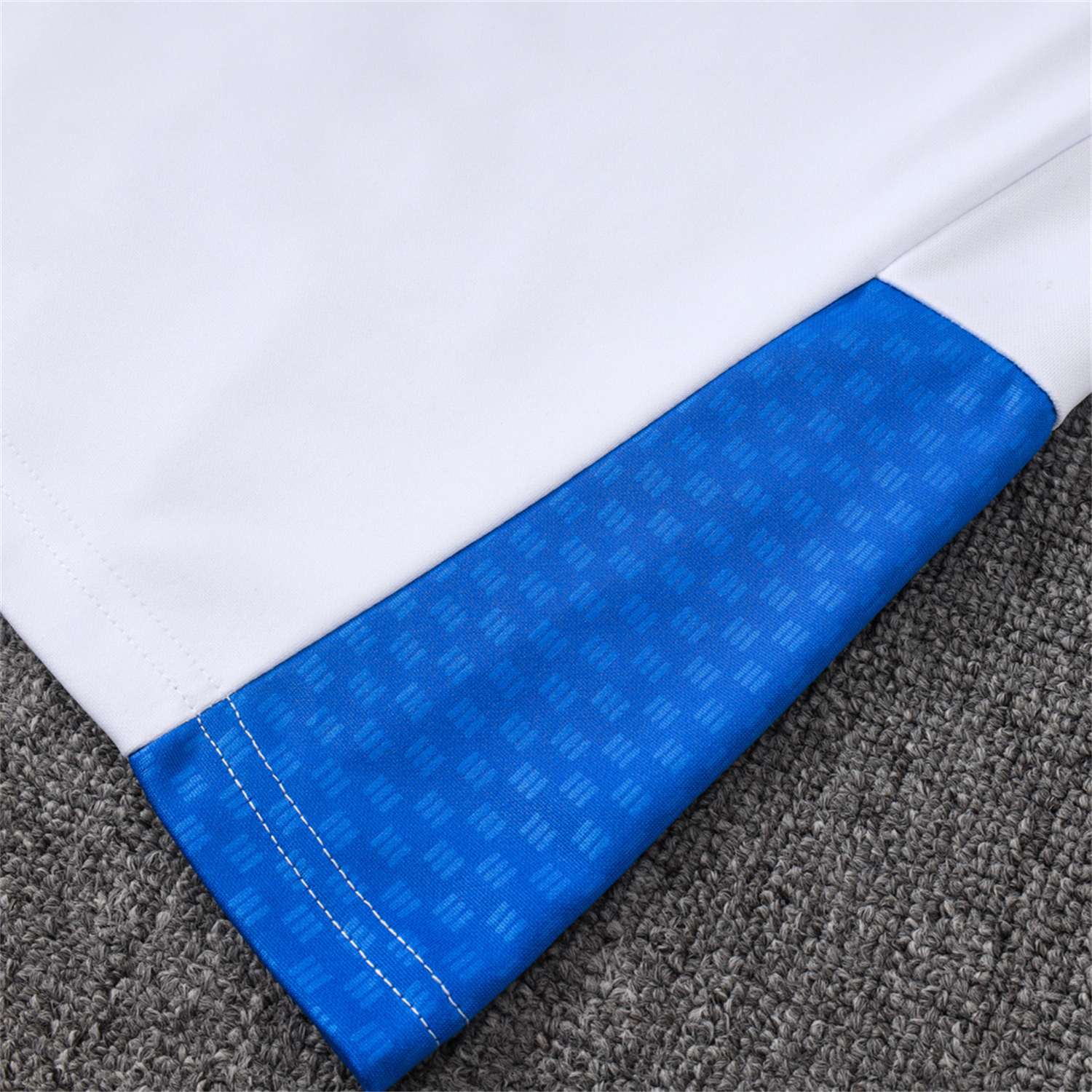 AlphaJersey-Colombia 2026 Long Sleeve Training Set - White Top & Black Pants
