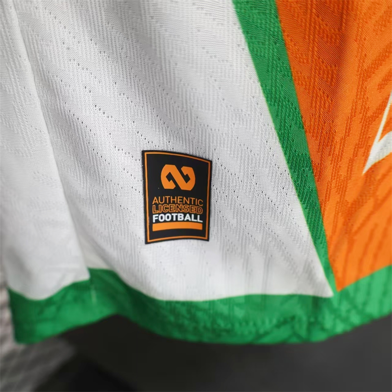 AlphaJersey-Ivory Coast 25-26 Elephant And Kid Orange Jersey - Player Version
