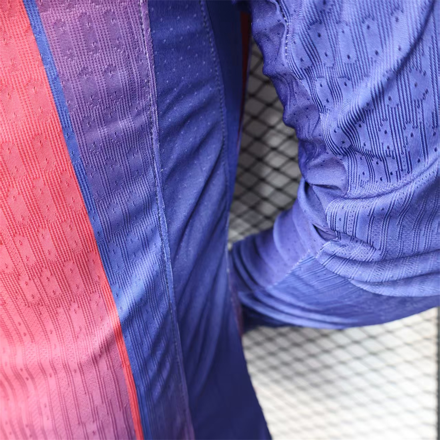 AlphaJersey-Barcelona 25-26 Home Long Sleeves Jersey (Leaked Version 2) - Player Version