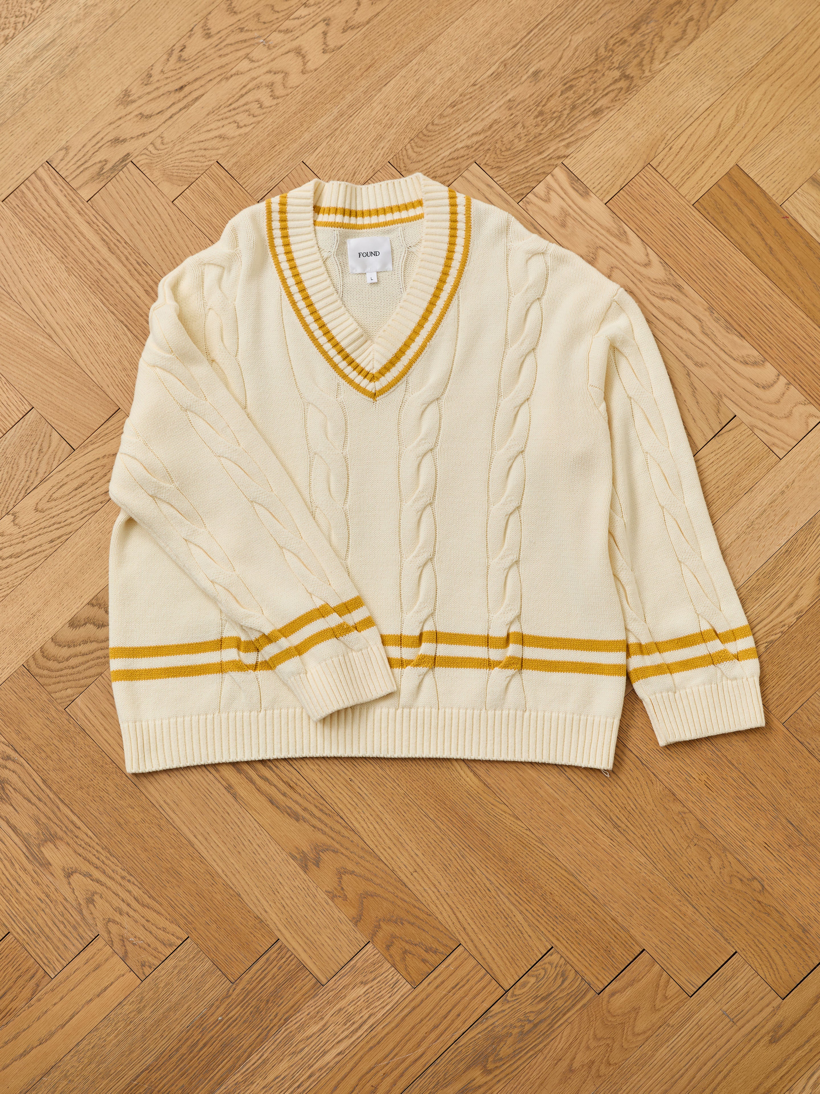 V-Neck Cricket Sweater | Modern Menswear by yycbvcnbmmnbm