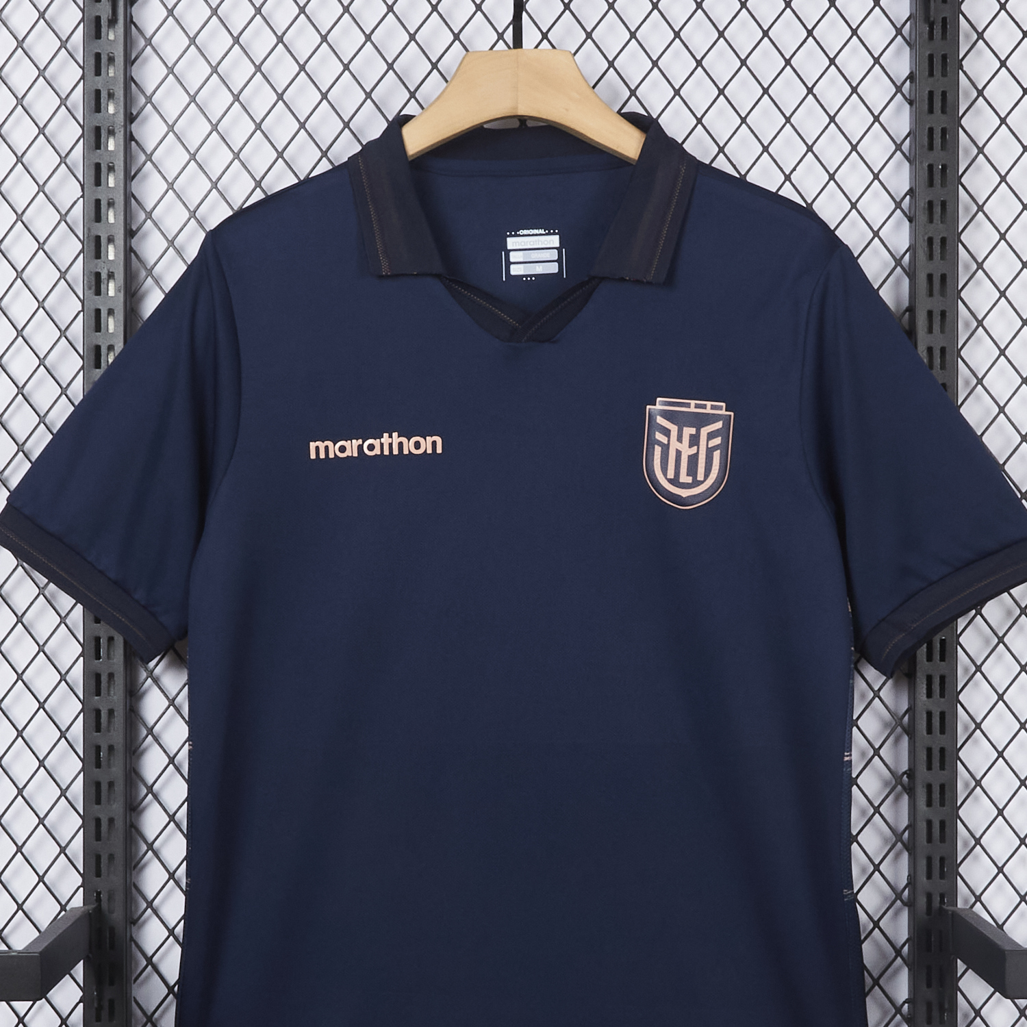 AlphaJersey-Ecuador 2026 Away Deep Blue Jersey - Fans Version
