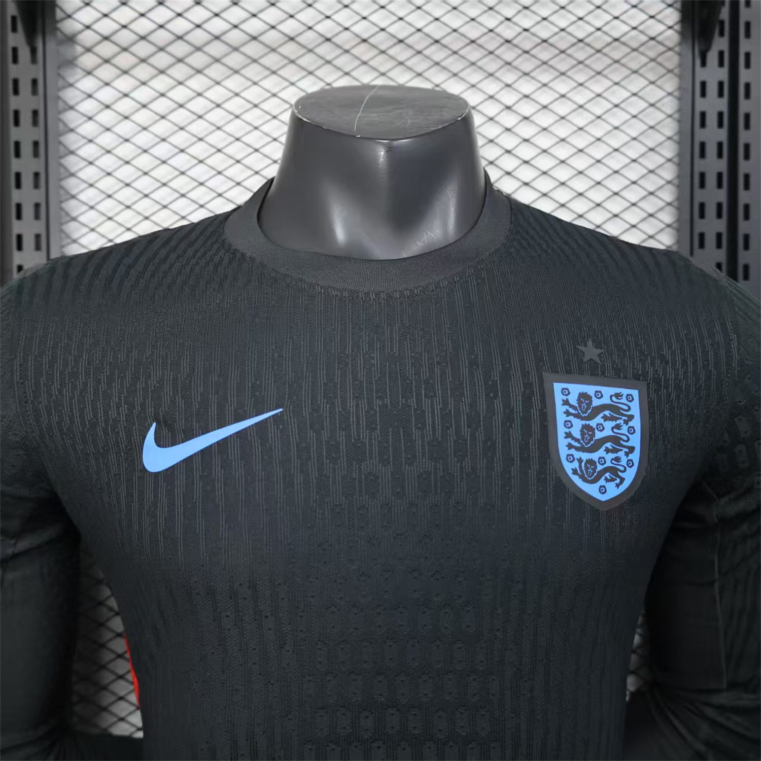 AlphaJersey-England 2025 Women's Team Away Jersey - Men's Long Sleeves Player Version