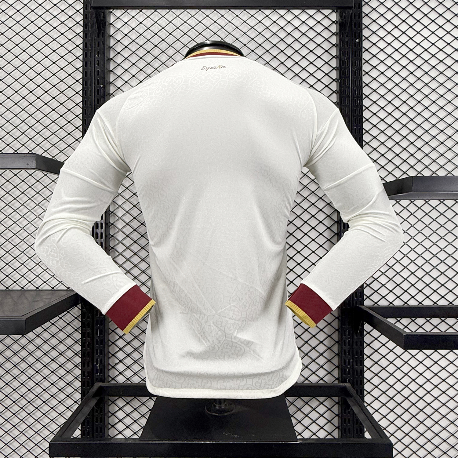 AlphaJersey-Spain 2026 Away Long Sleeves Jersey - Player Version