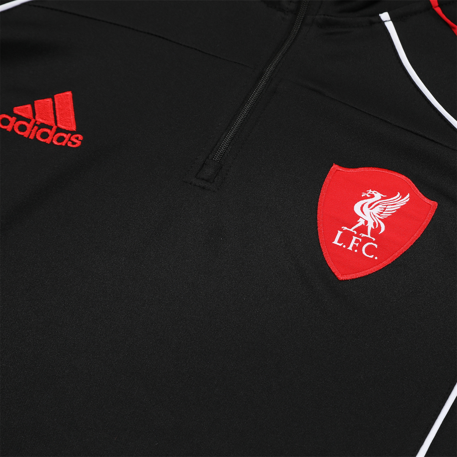 AlphaJersey-Liver.pool 25-26 Long Sleeve Training Set - Black Top & Pants