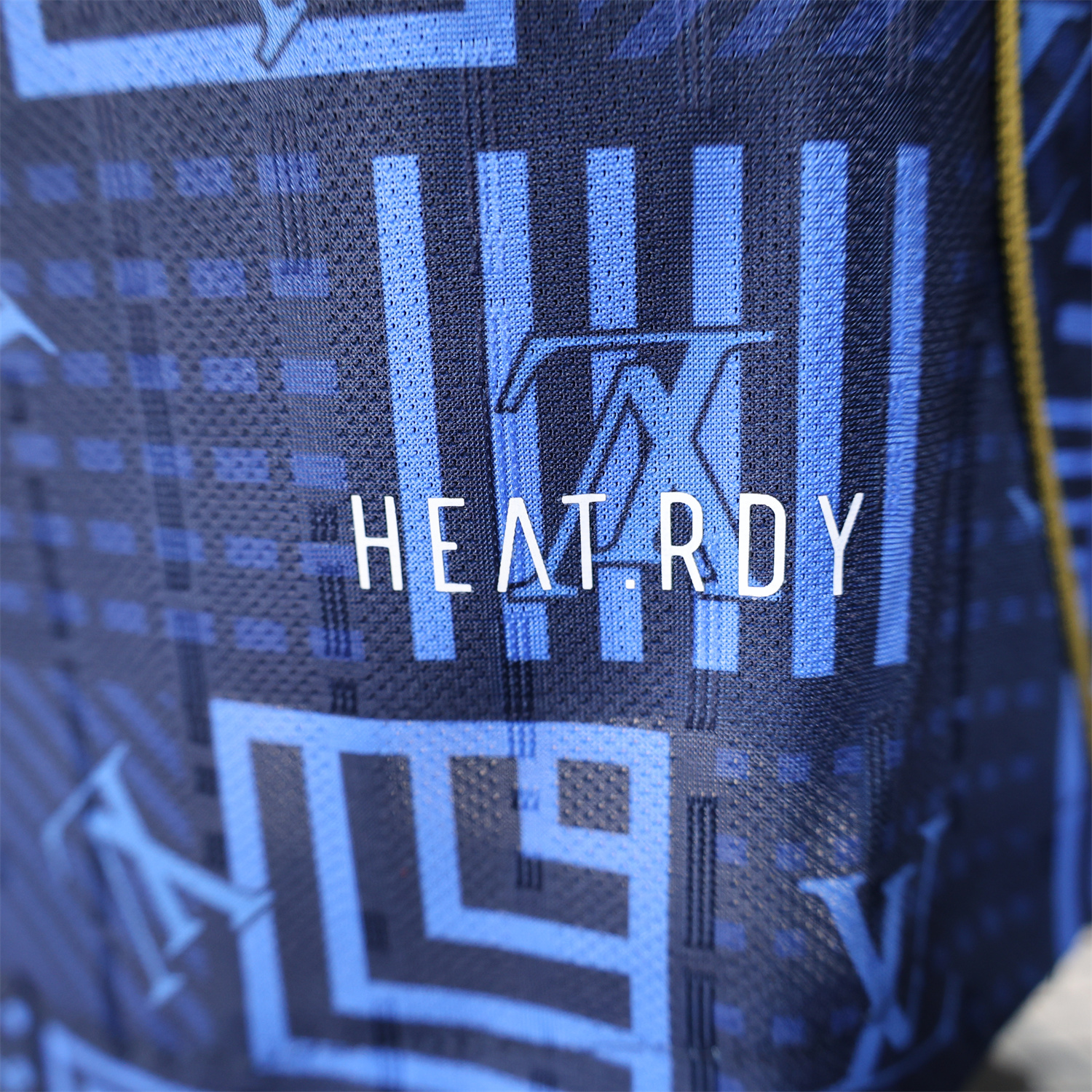 AlphaJersey-Real Madrid 25-26 Blue Gold Special Edition Jersey - Player Version