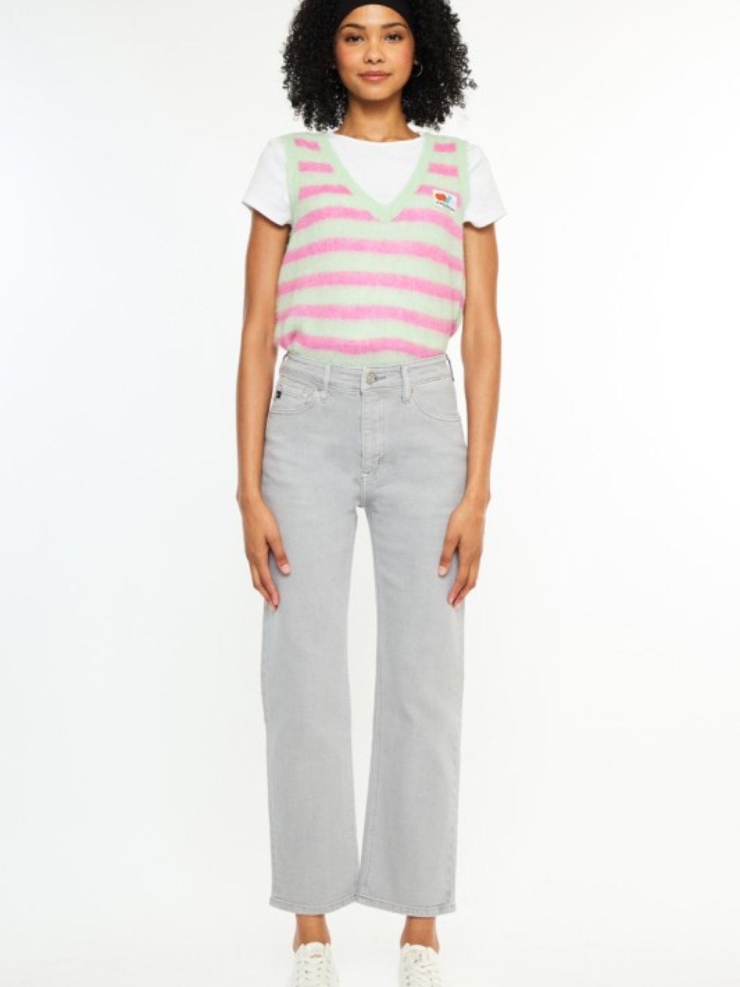 Gray Straight Leg Denim | Elegant Women's Fashion by coolavocek