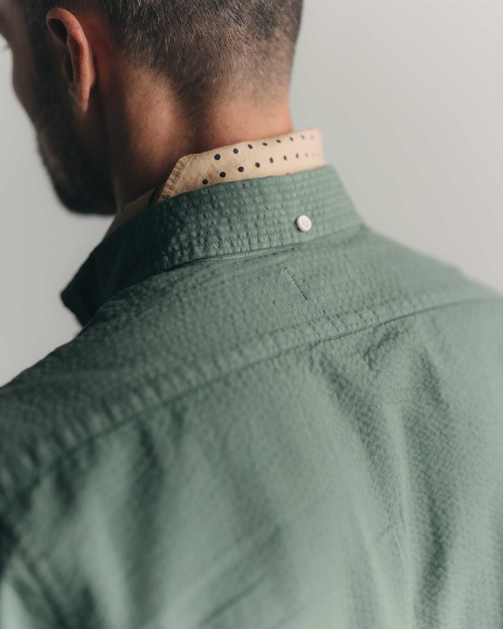 The Jack in Deep Sea Seersucker | Modern Menswear by yycbvcnbmmnbm