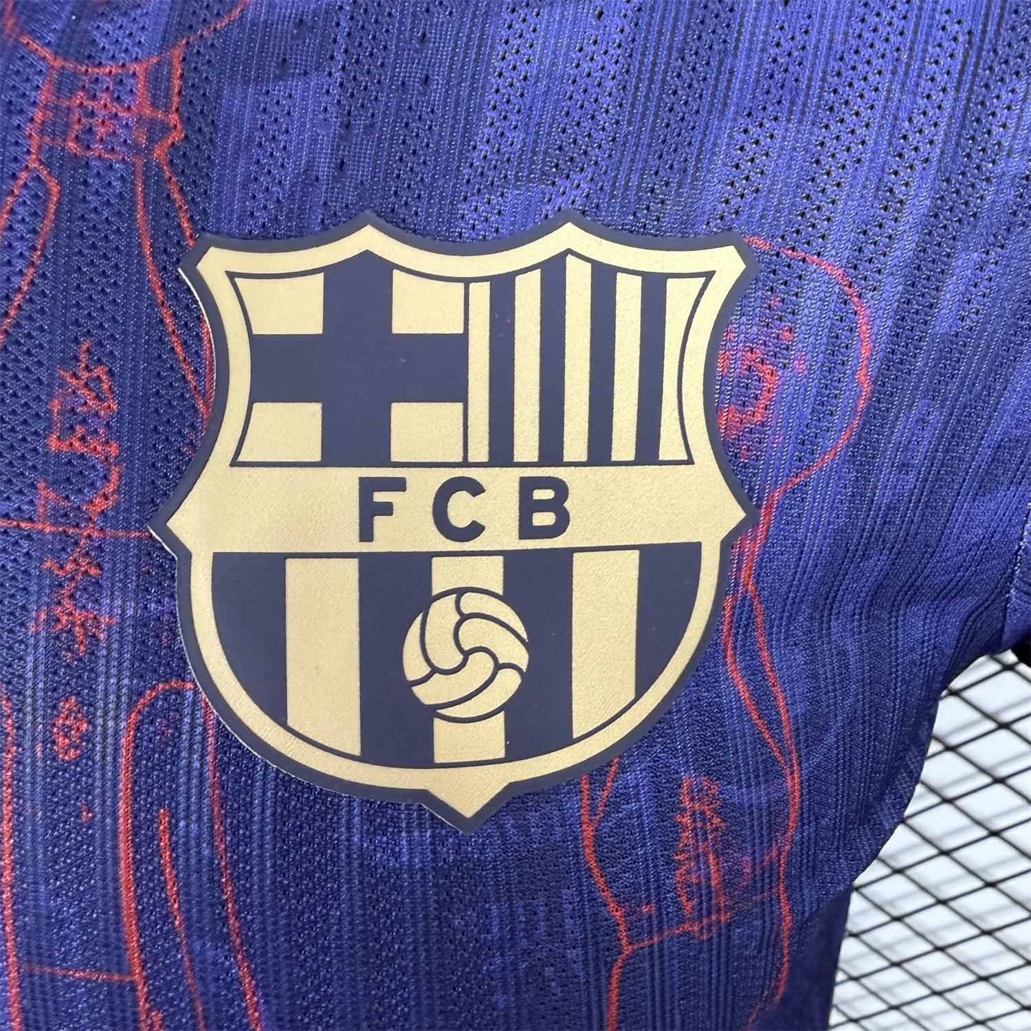 AlphaJersey-Barcelona 25-26 Sagrada Família Blue Special Edition Jersey - Player Version
