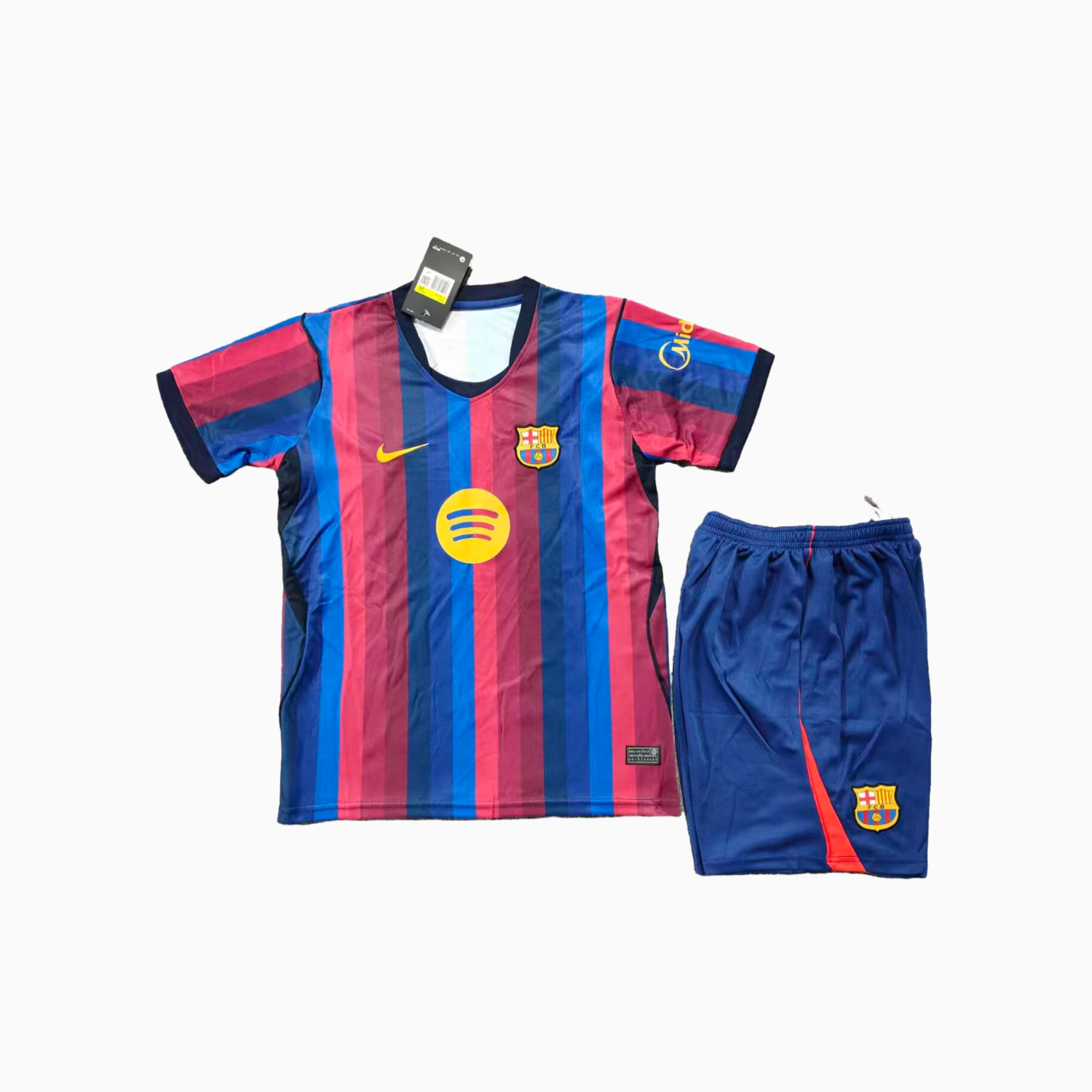 AlphaJersey-Barcelona 26-27 Home Kids Kit
