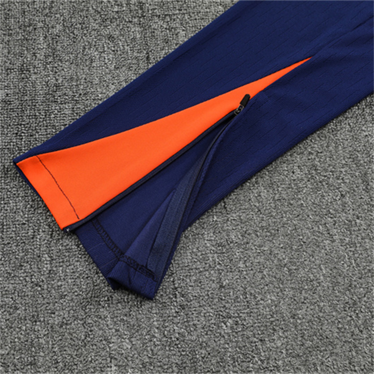 AlphaJersey-Barcelona 25-26 Long Sleeve Training Set - Red Blue Line Top & Blue Pants