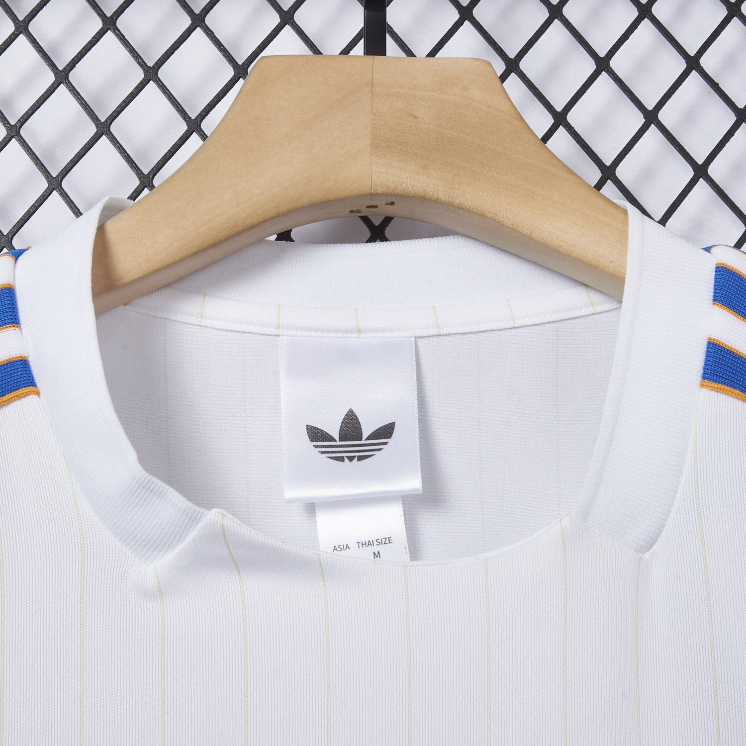 AlphaJersey-Real Madrid 25-26 Trefoil White Travel Jersey - Player Version