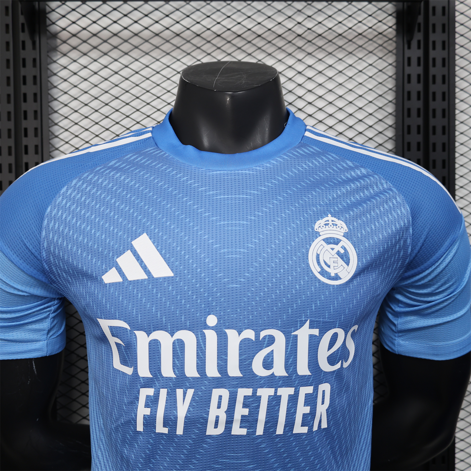 AlphaJersey-Real Madrid 25-26 Blue Goalkeeper Jersey - Player Version