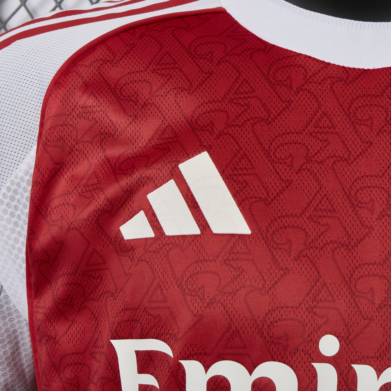 AlphaJersey-Arsenal 25-26 Home Jersey (Letter A Pattern) - Player Version